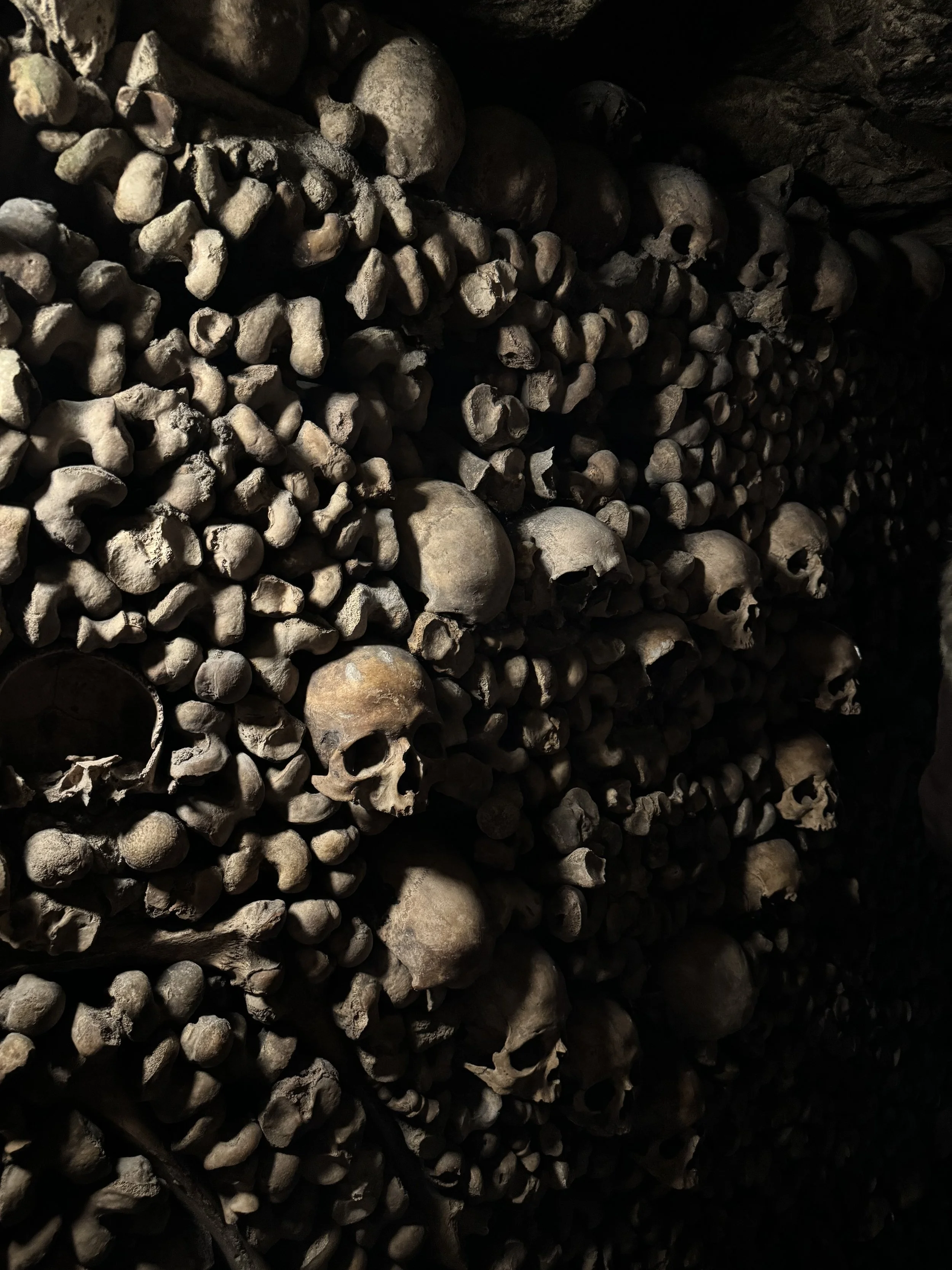 Catacombs of Paris, February 2024