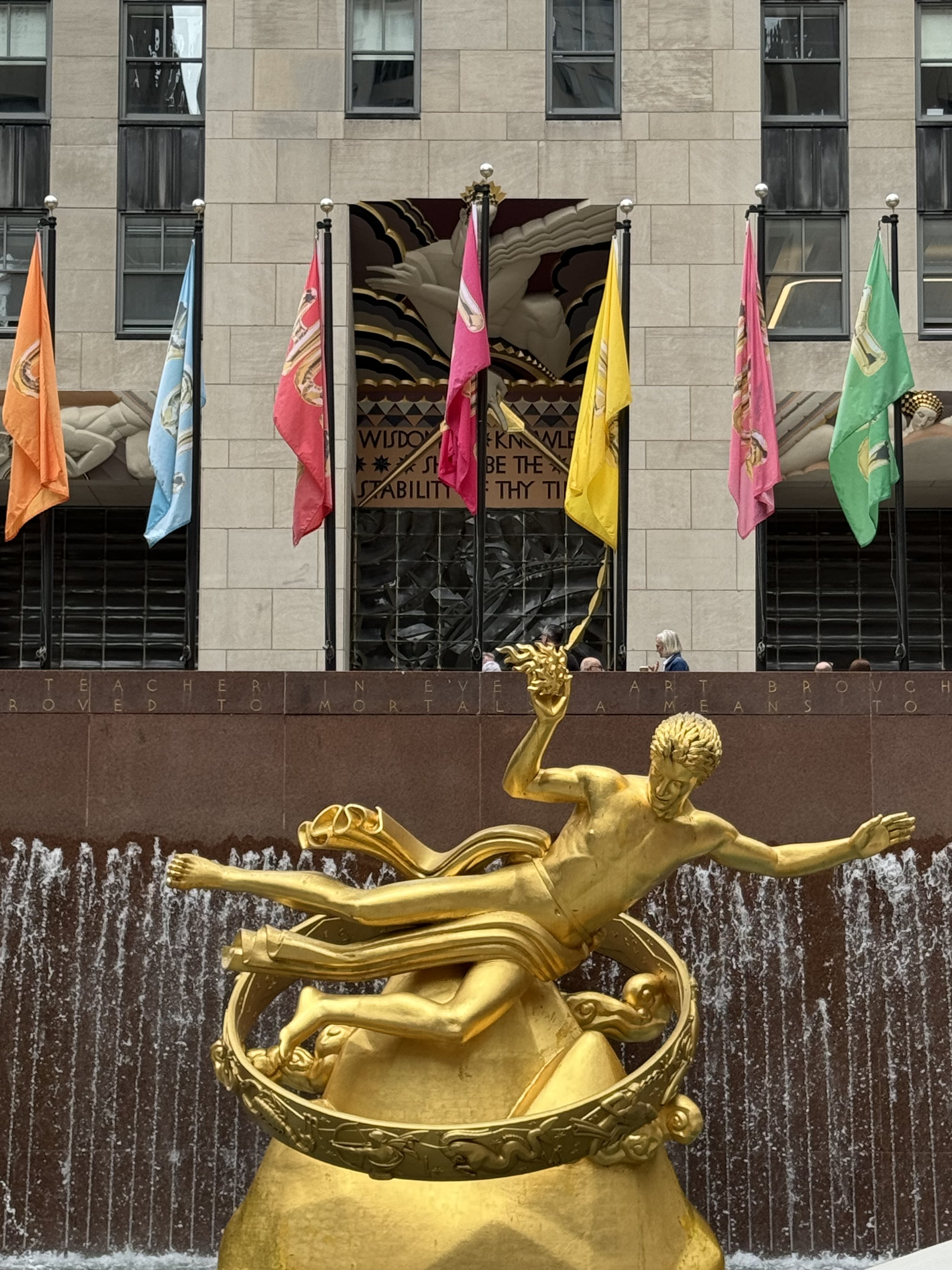 Rockefeller Centre, NYC, August 2024