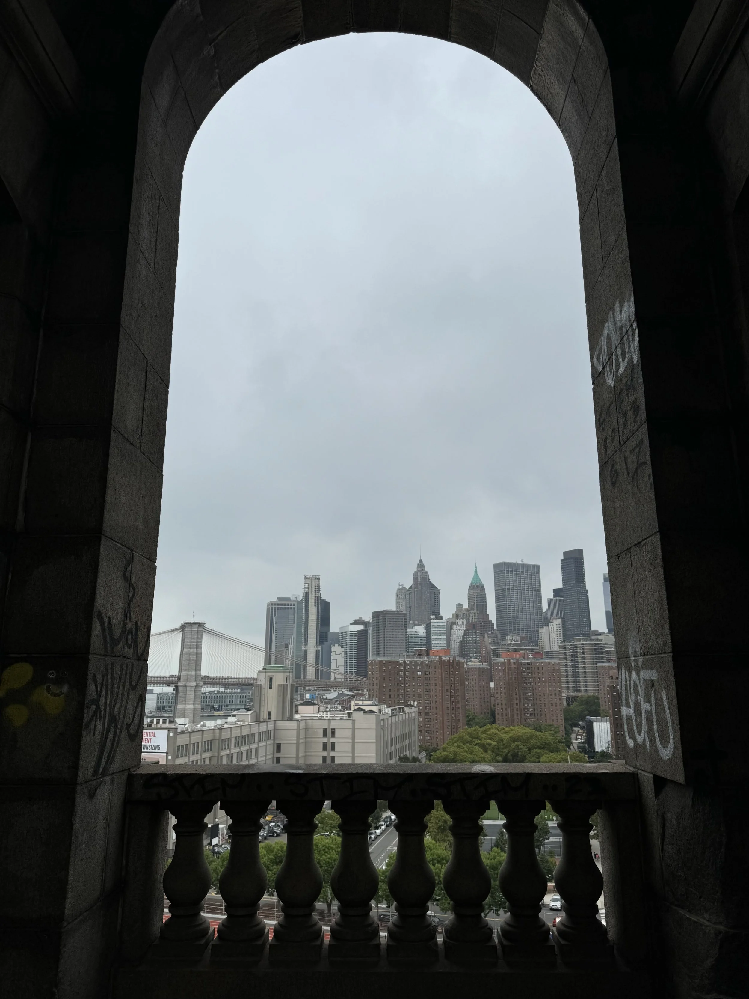 View from Manhattan Bridge, NYC, September 2024