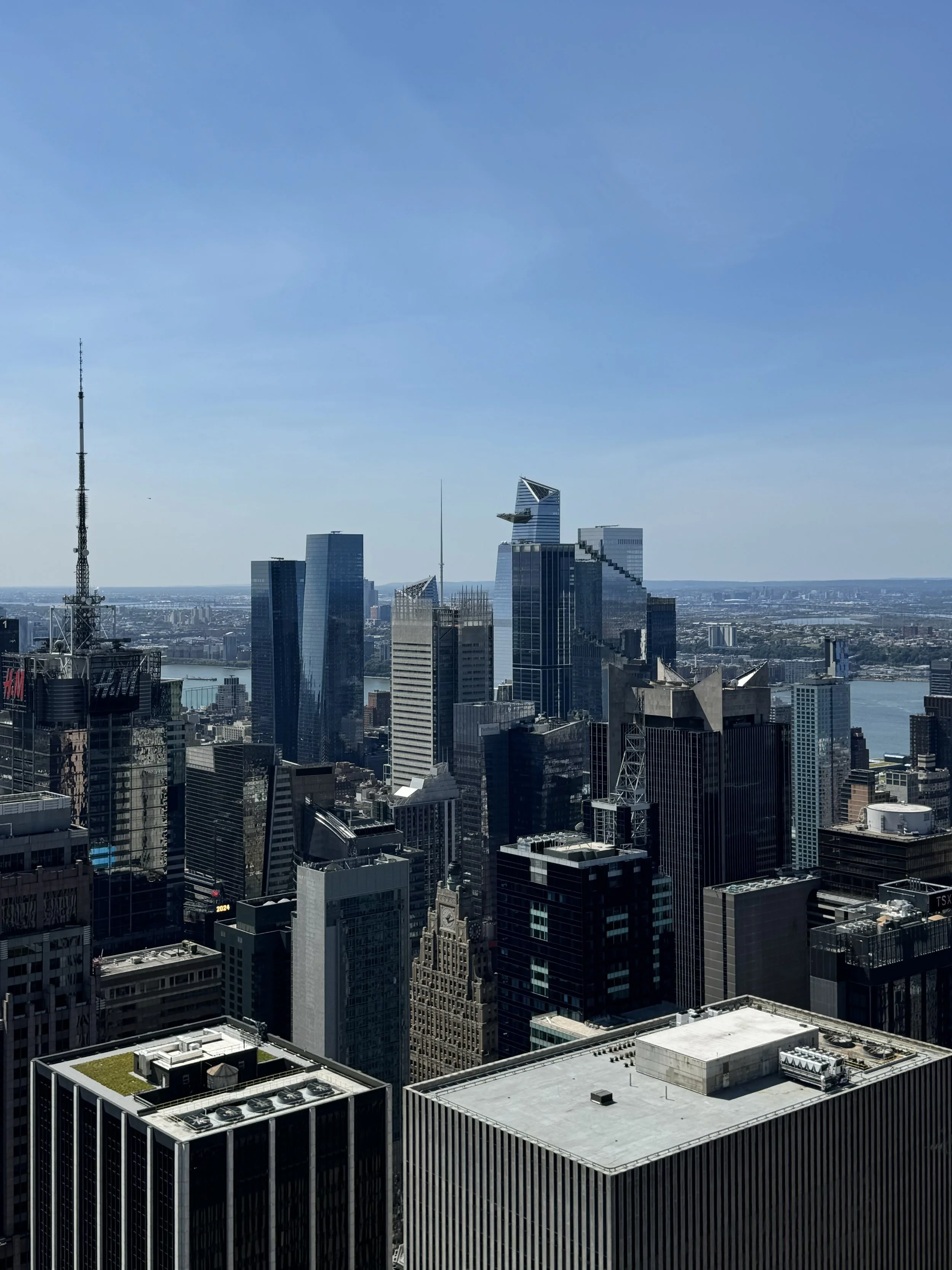 View from Top of the Rock, NYC, September 2024