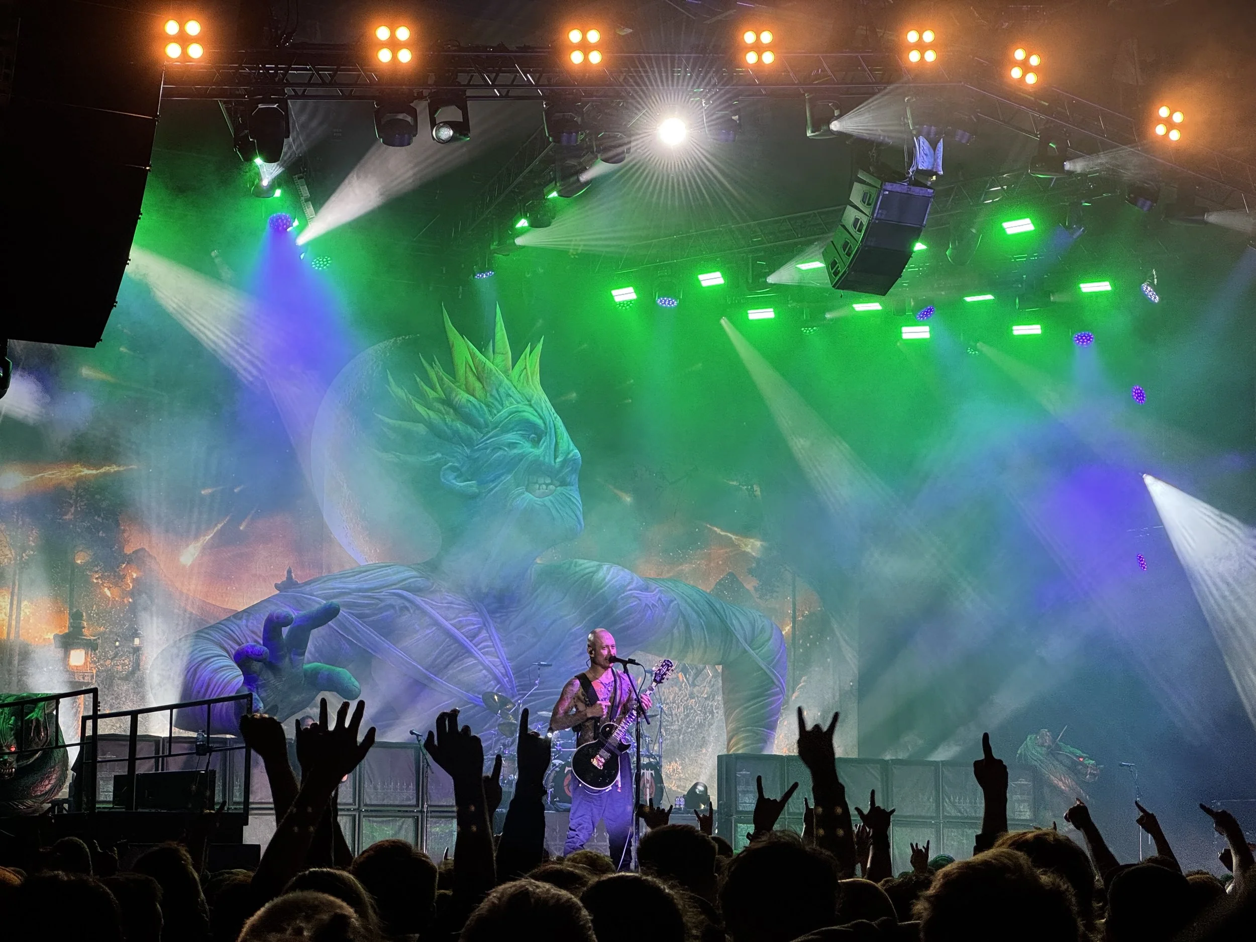 Trivium live, Cardiff, January 2025