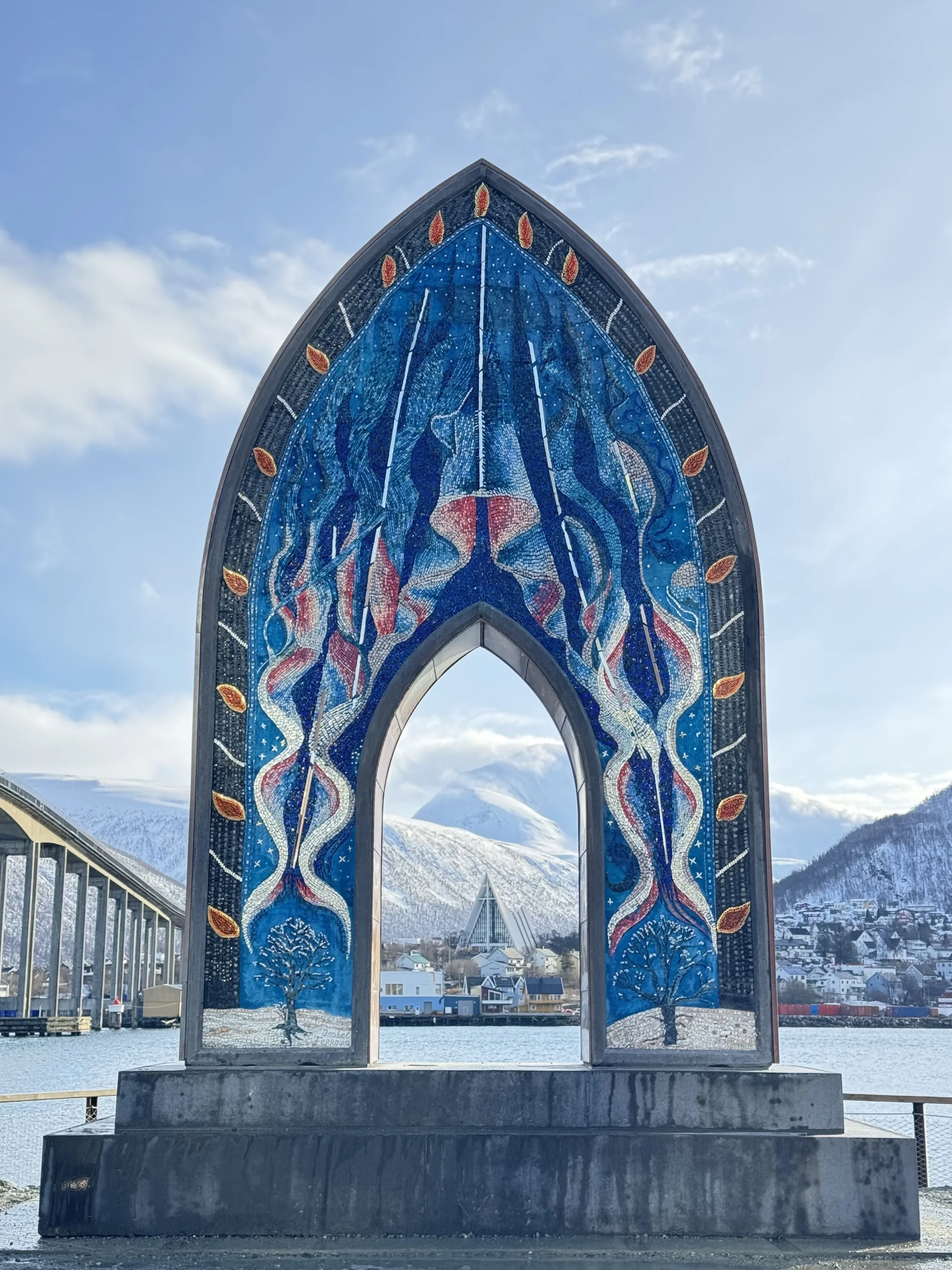 Ishavskatedralen (Arctic Cathedral), Tromsø, Norway, March 2025