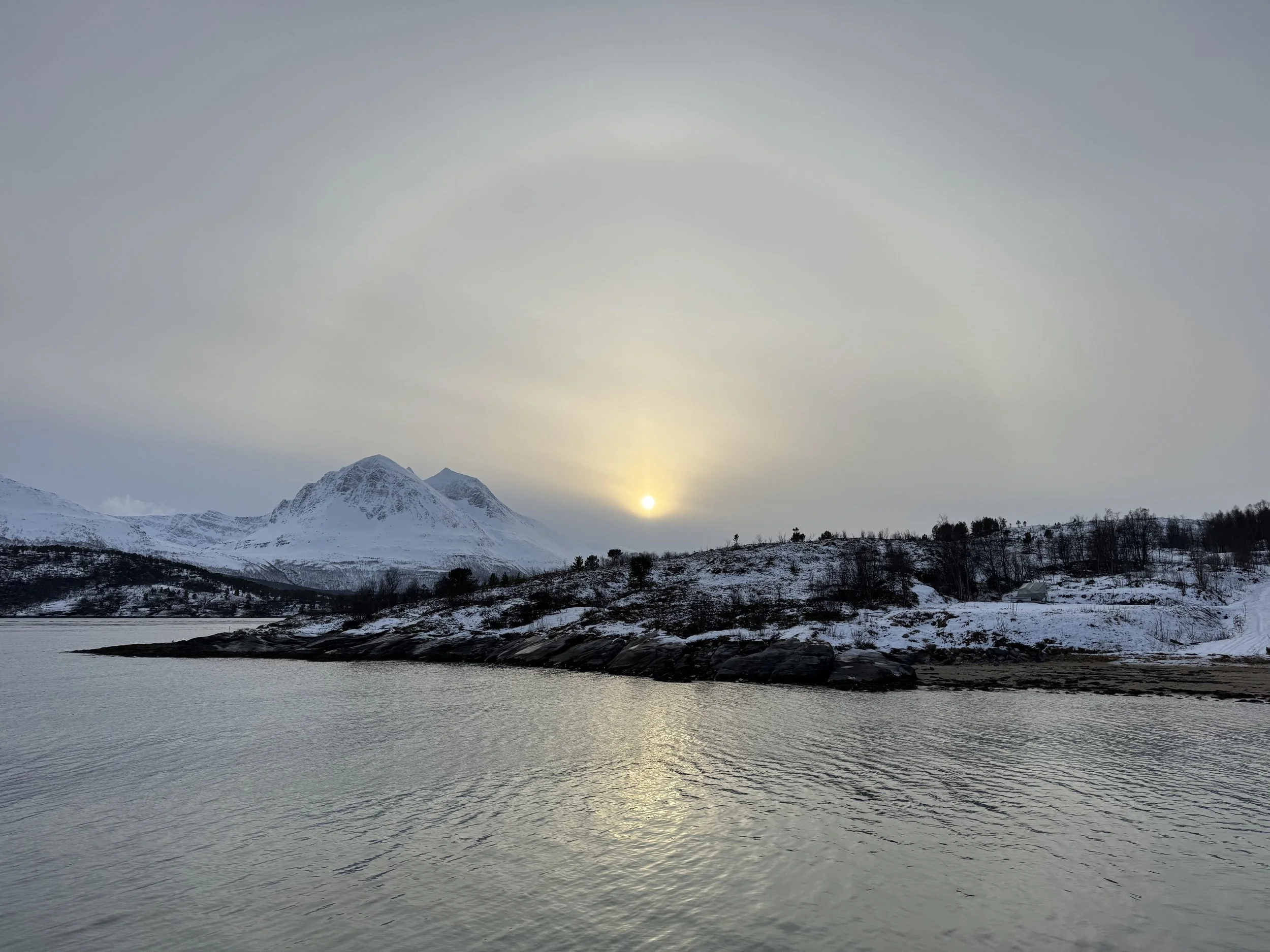 Fishing village, Norway, March 2025