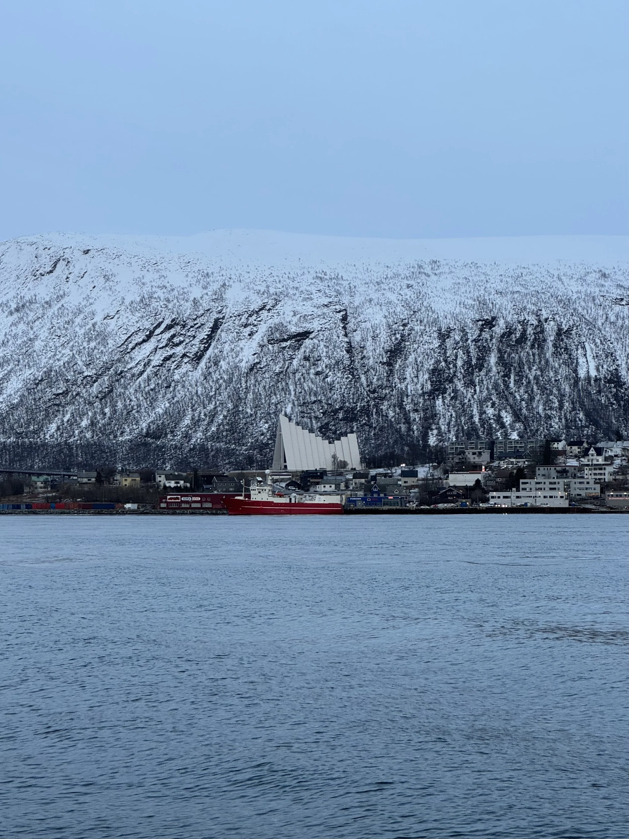 Ishavskatedralen (Arctic Cathedral), Tromsø, Norway, March 2025