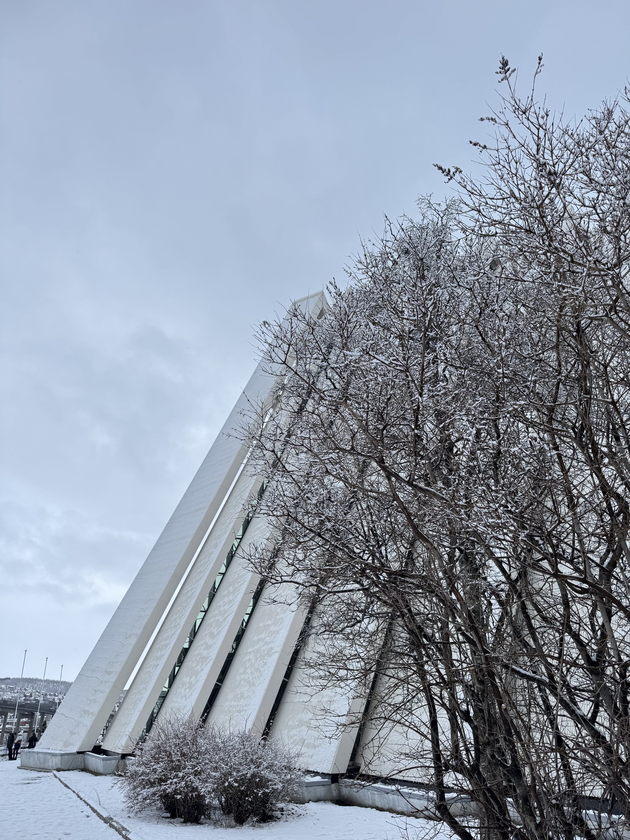 Ishavskatedralen (Arctic Cathedral), Tromsø, Norway, March 2025