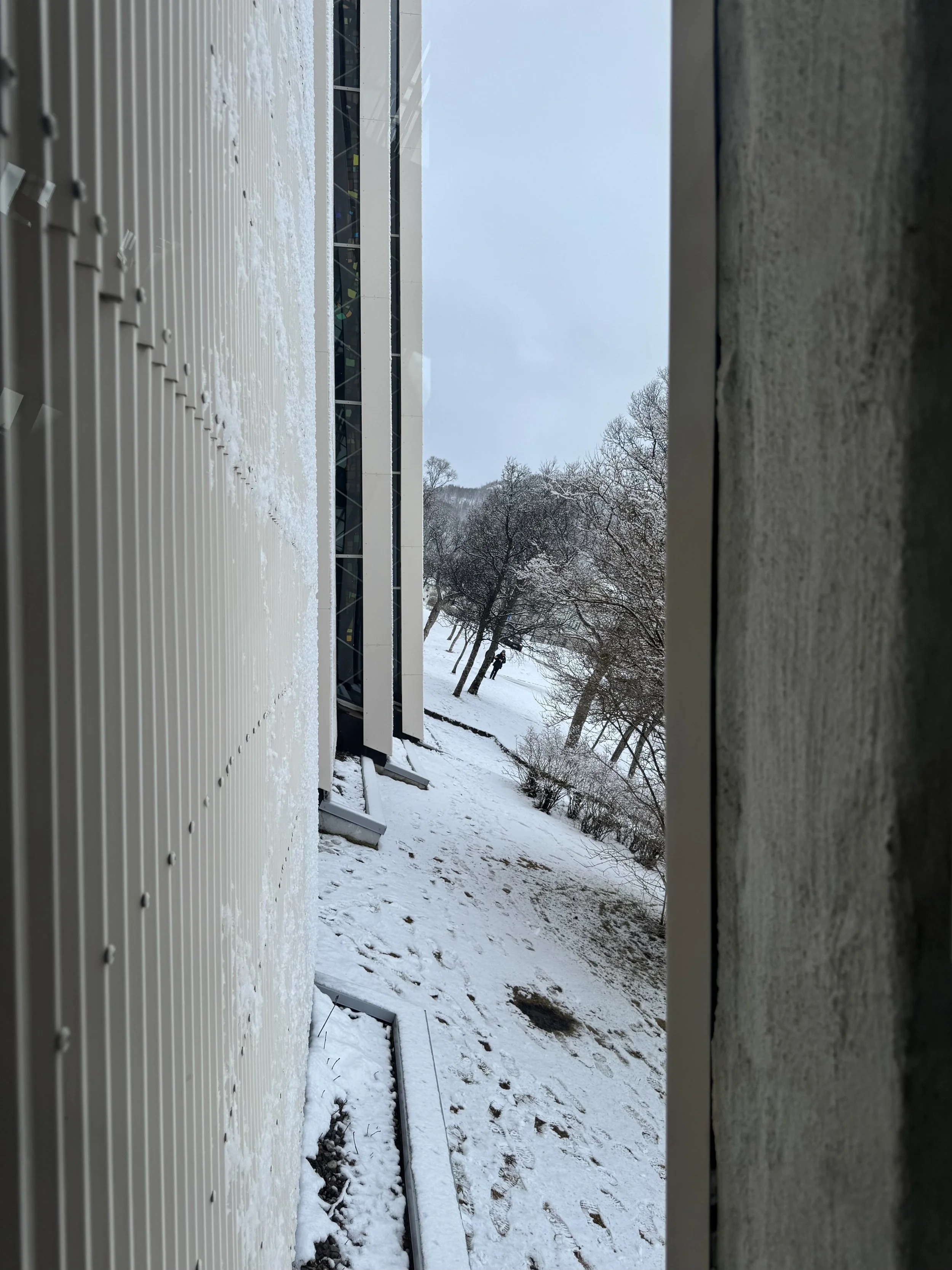 Ishavskatedralen (Arctic Cathedral), Tromsø, Norway, March 2025