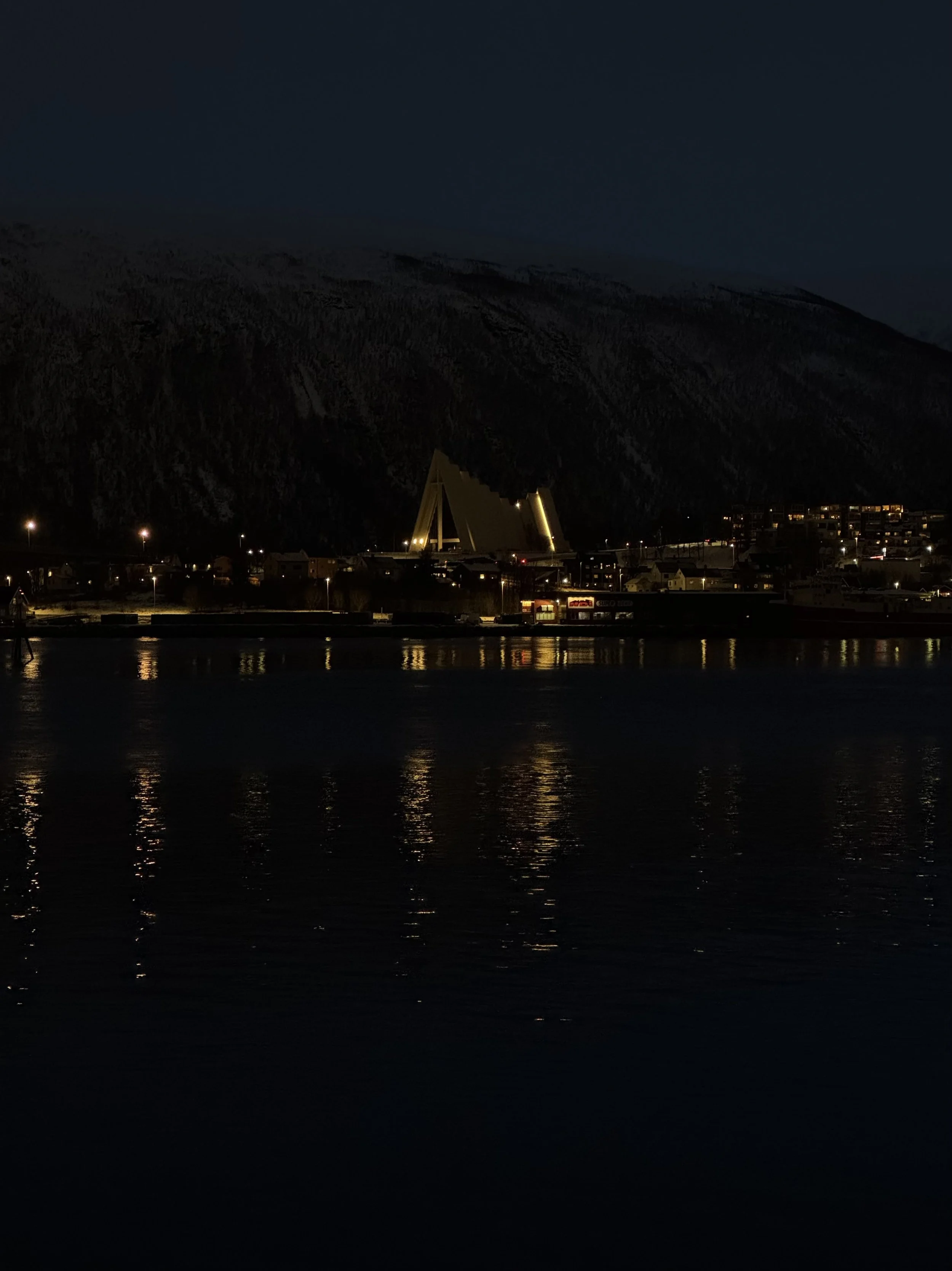 Ishavskatedralen (Arctic Cathedral), Tromsø, Norway, March 2025