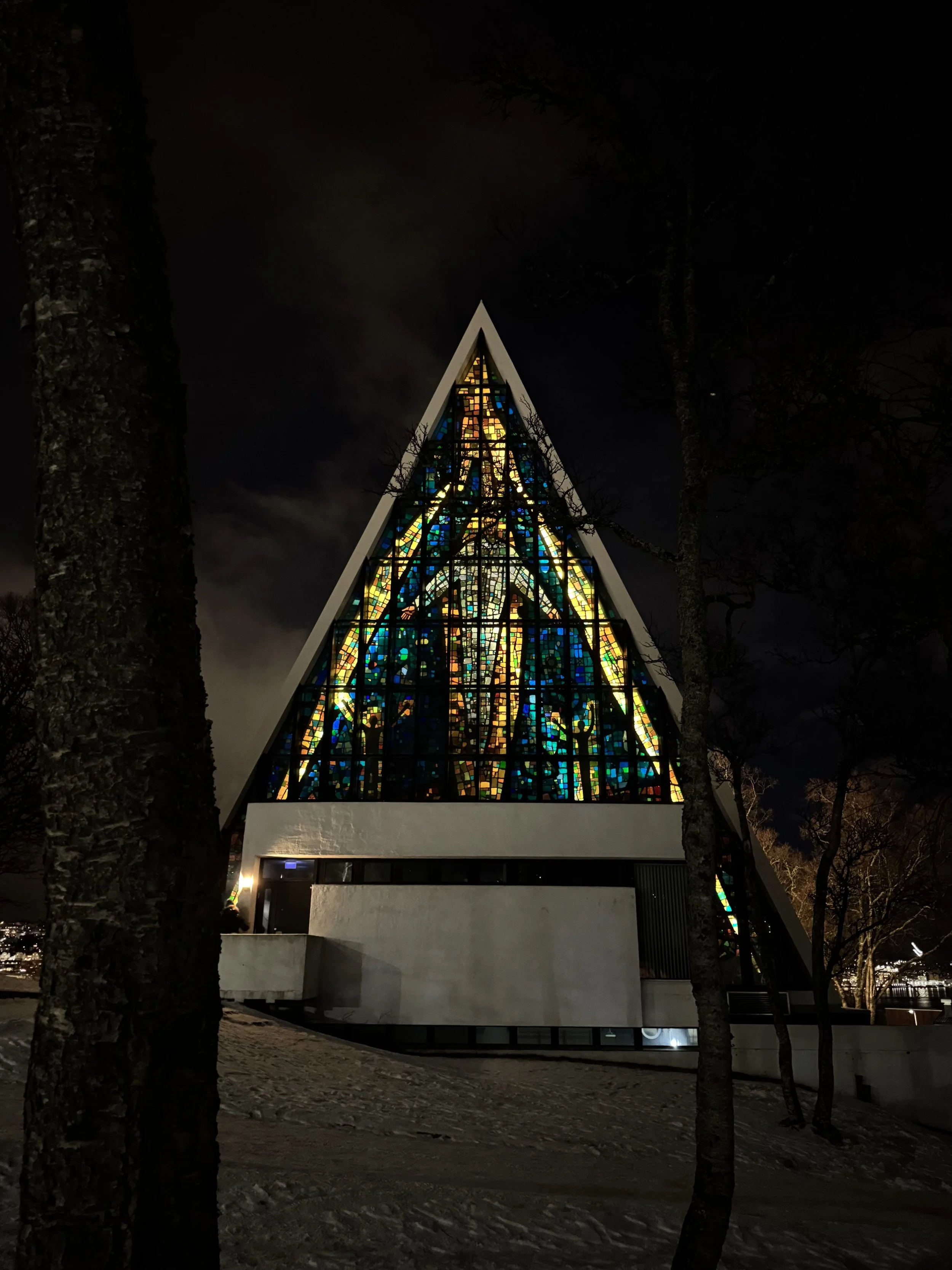 Ishavskatedralen (Arctic Cathedral), Tromsø, Norway, March 2025
