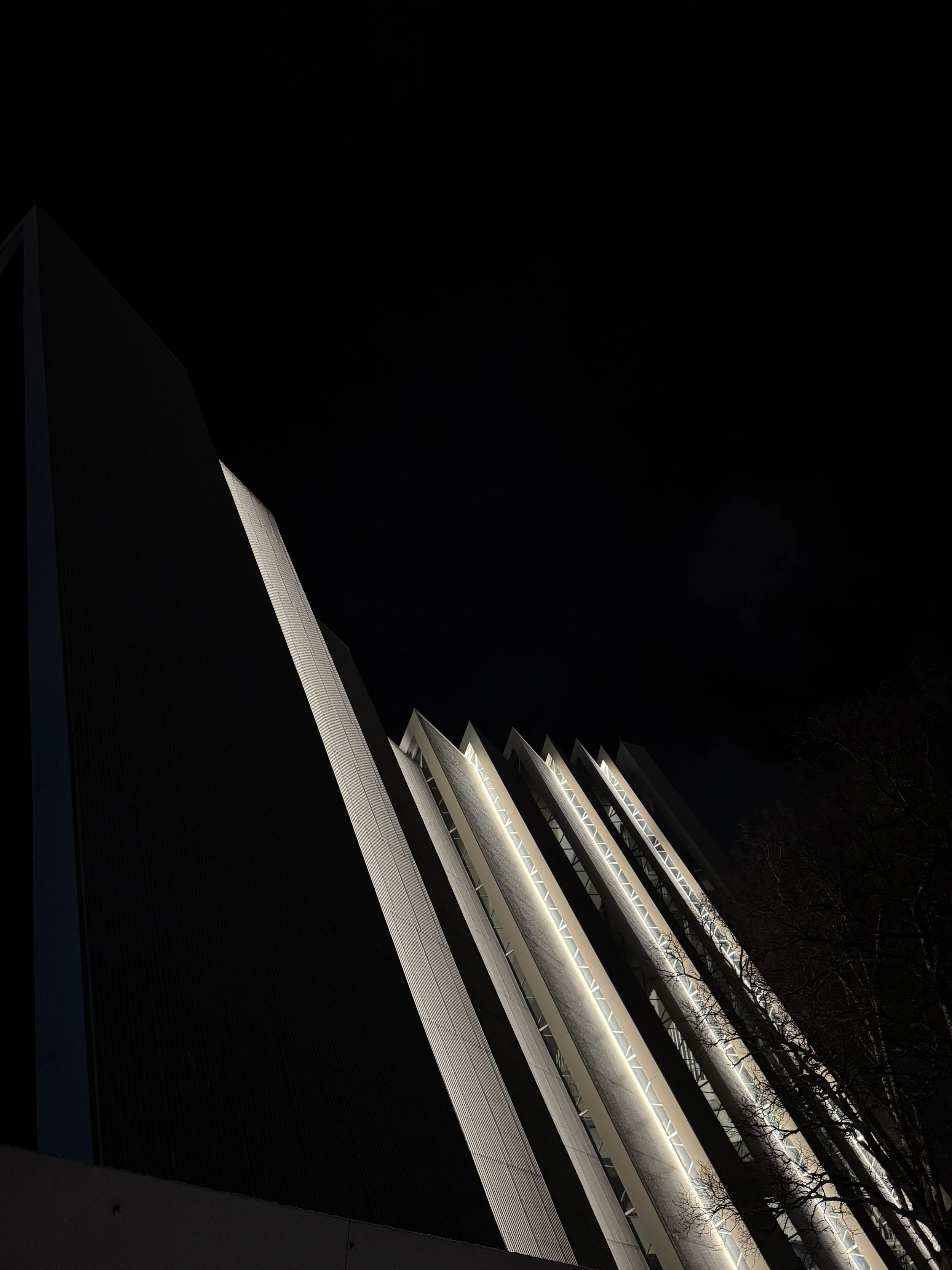Ishavskatedralen (Arctic Cathedral), Tromsø, Norway, March 2025