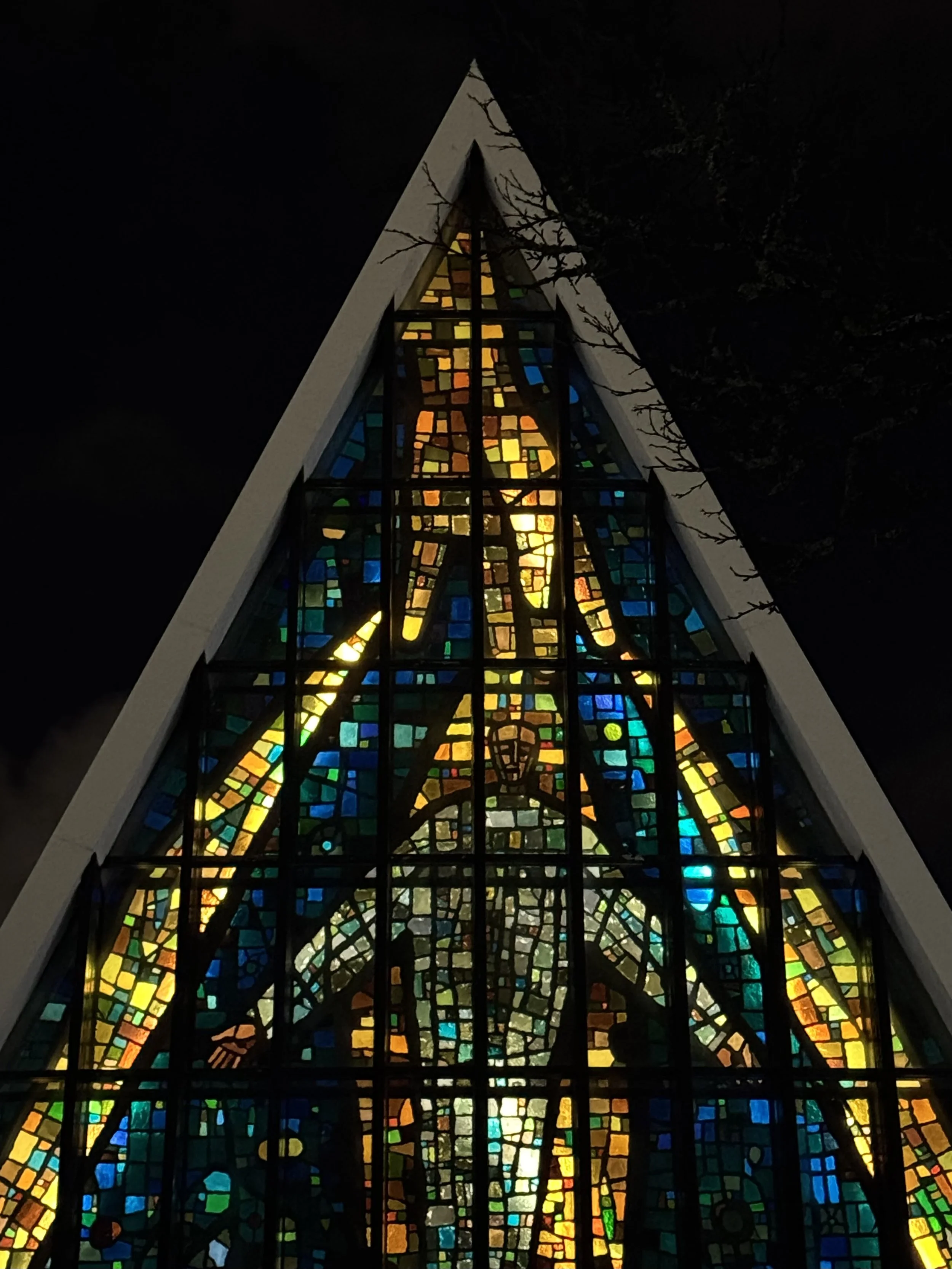 Ishavskatedralen (Arctic Cathedral), Tromsø, Norway, March 2025