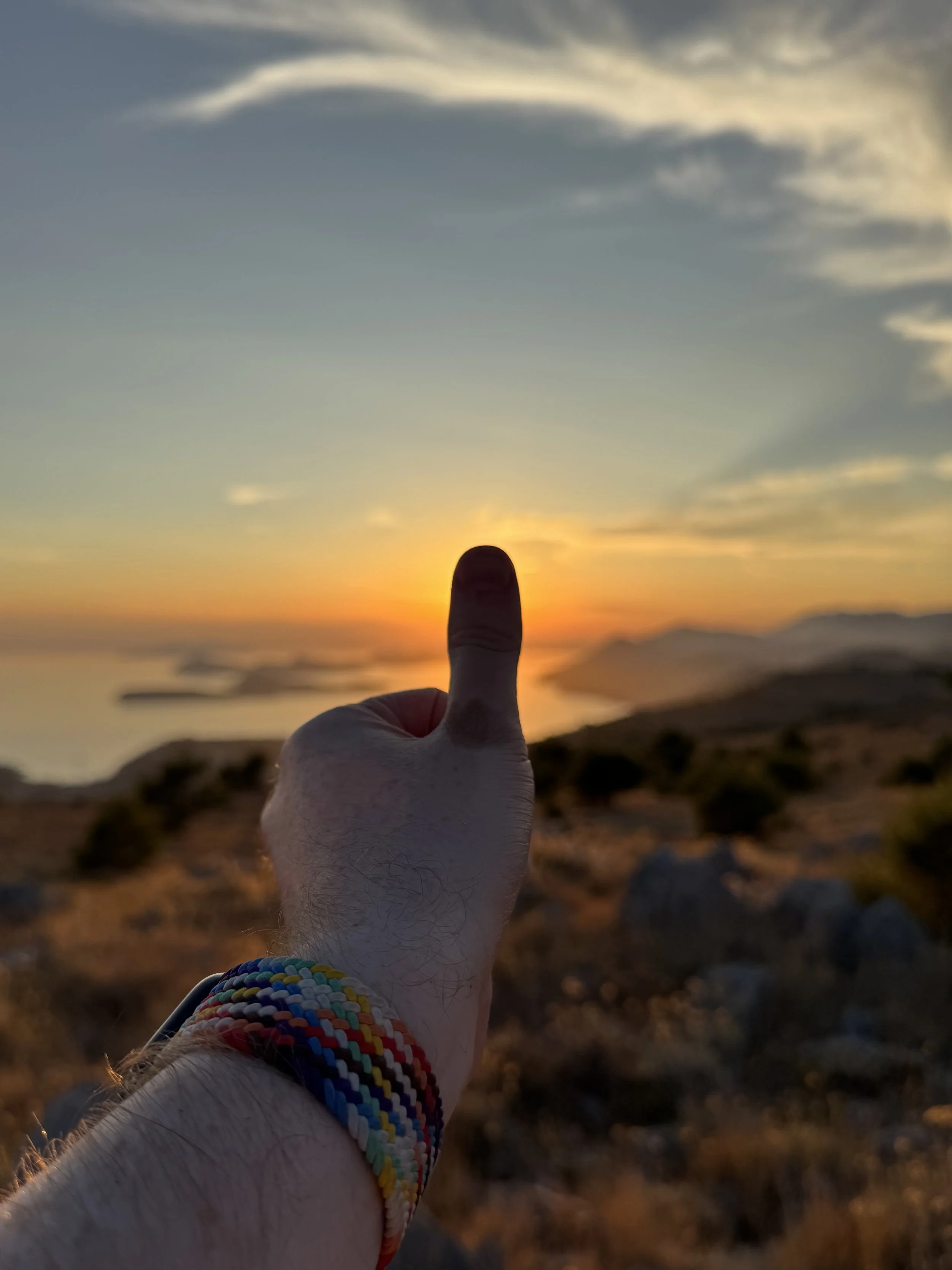 View from Mount Srđ, Dubrovnik, Croatia, July 2025