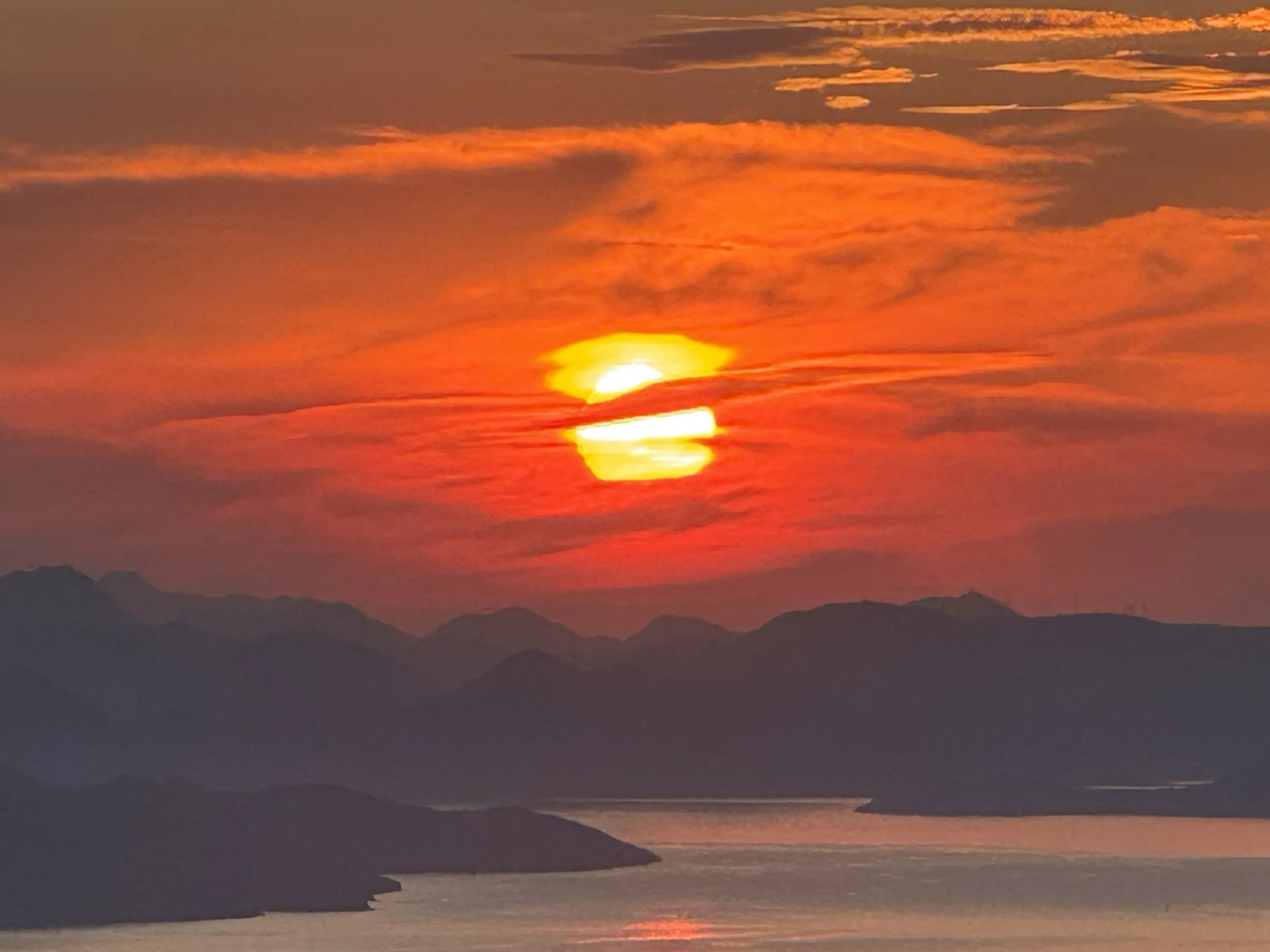 View from Mount Srđ, Dubrovnik, Croatia, July 2025