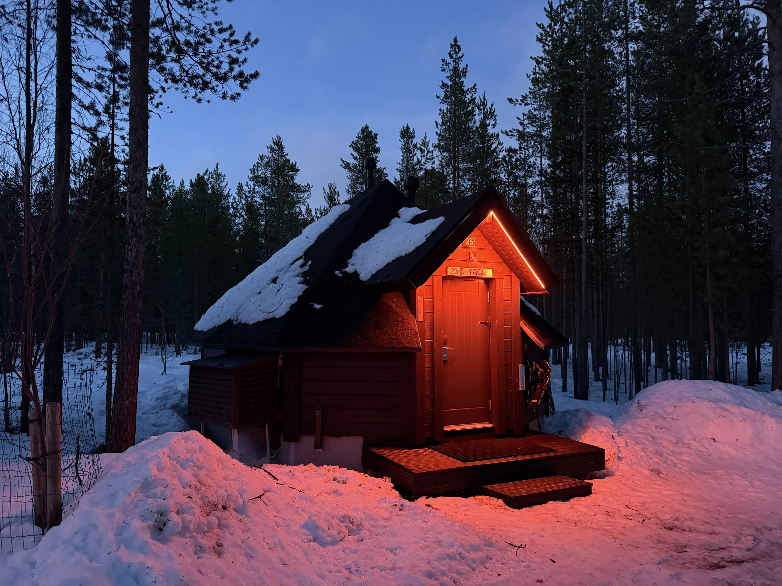 Aurora Village, Ivalo, Lapland, Finland - March 2026
