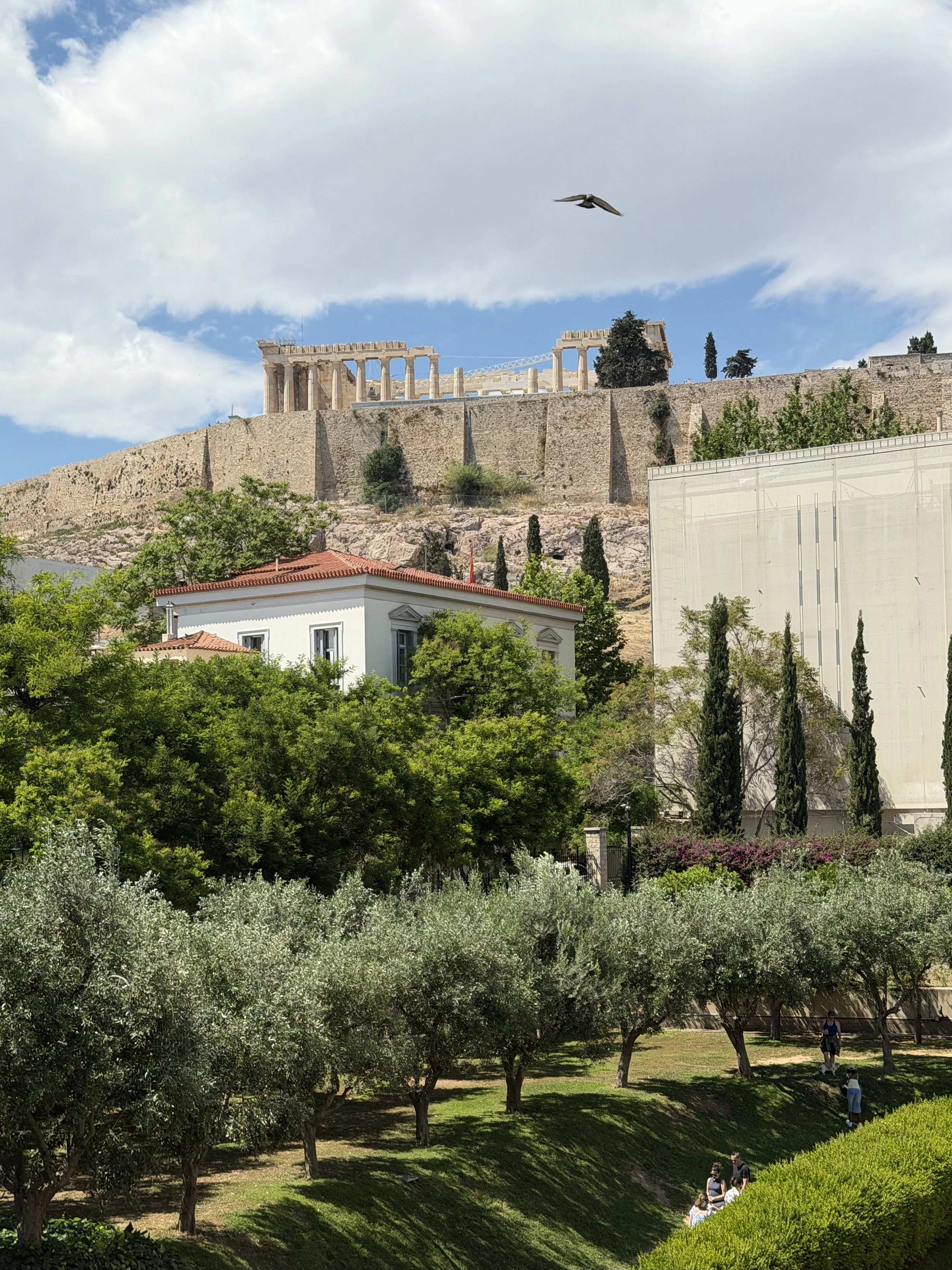 View from Acropolis Museum, Athens, Greece, May 2026