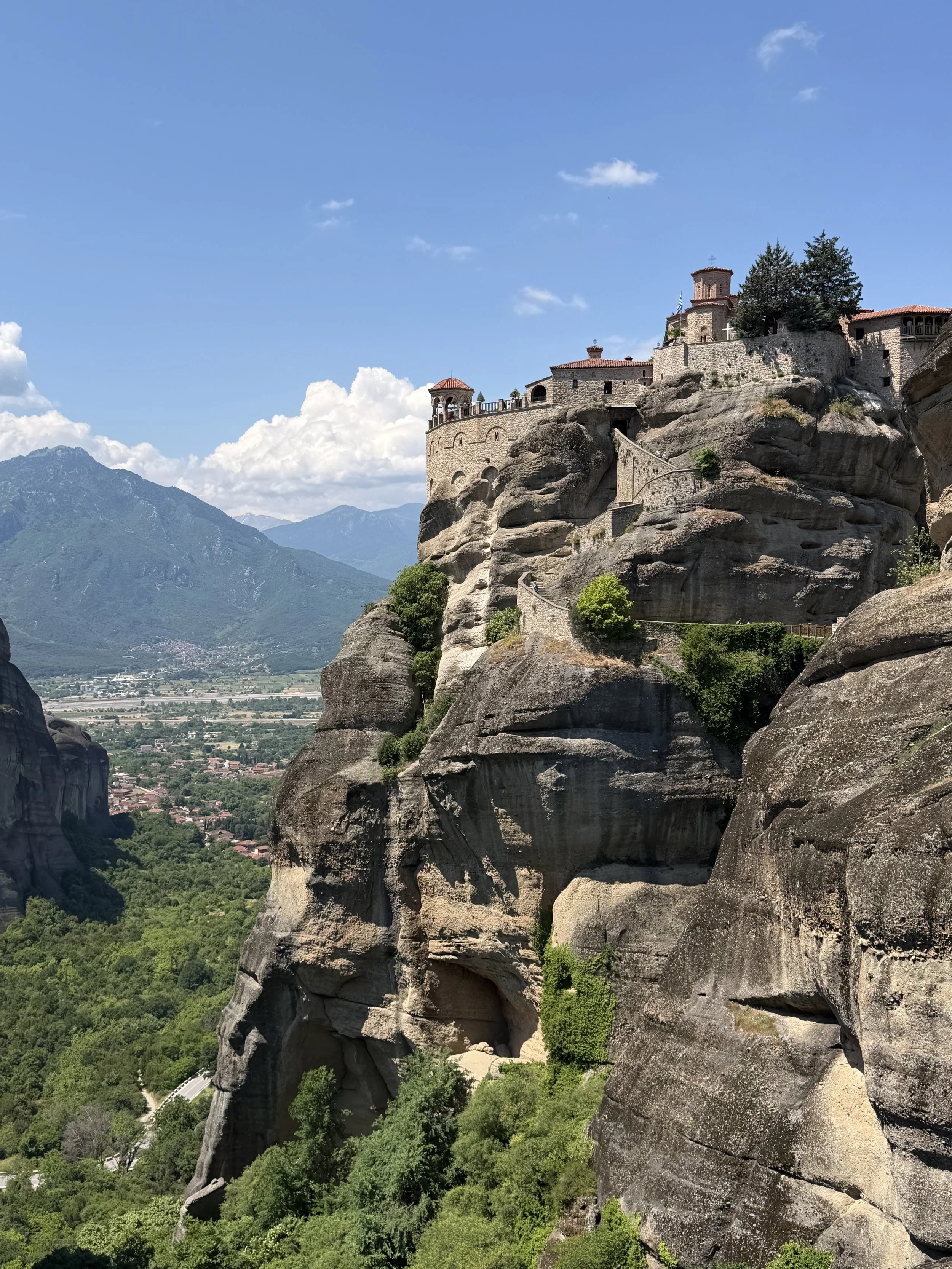 View from Main Observation Deck, Meteora, Greece, May 2026