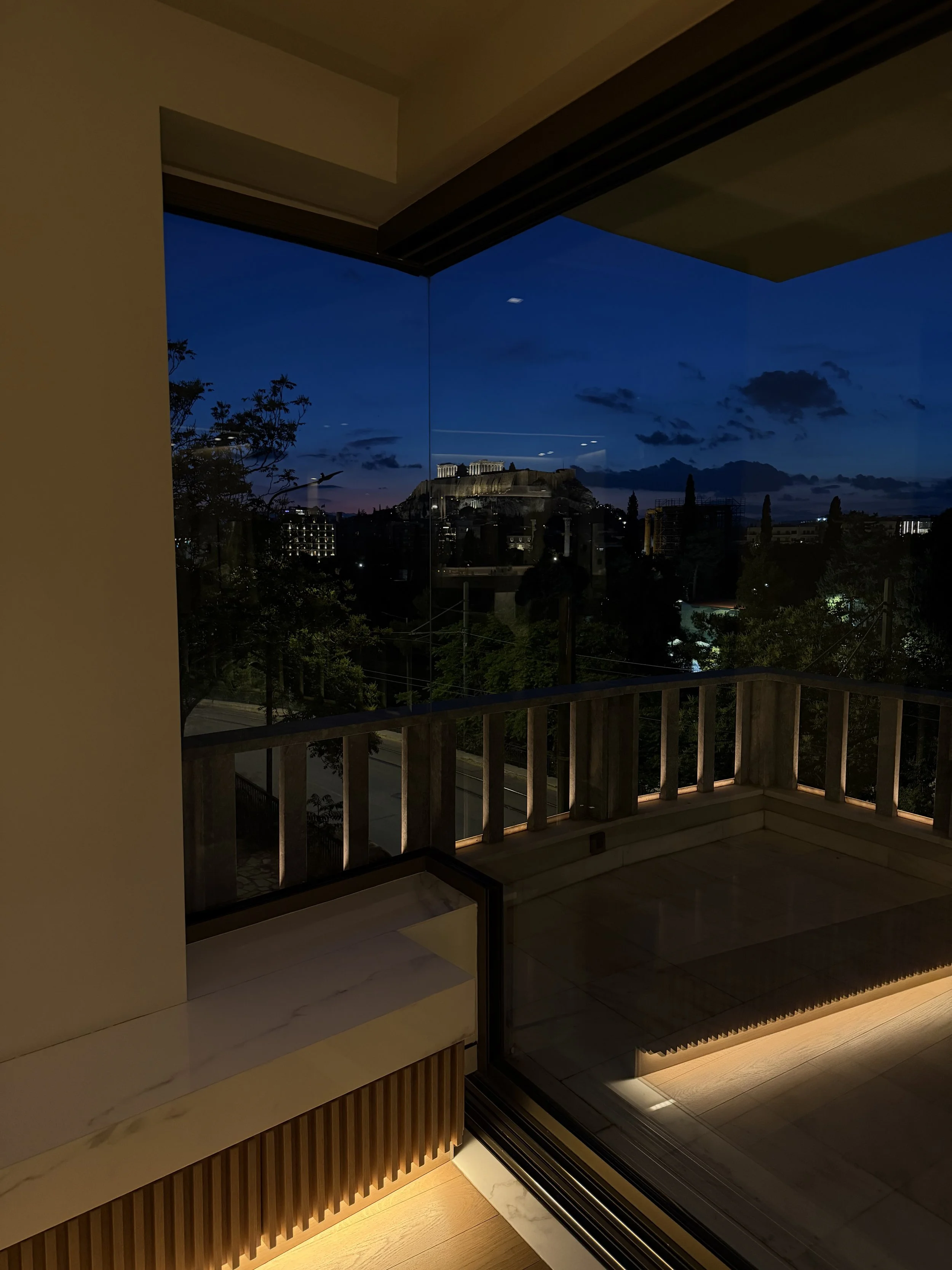 View from The One Acropolis, Athens, Greece, May 2026