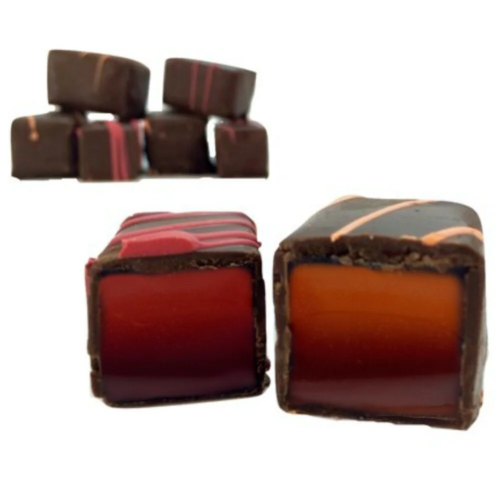 Dark Chocolate Dipped Jellies — Forbes Candies