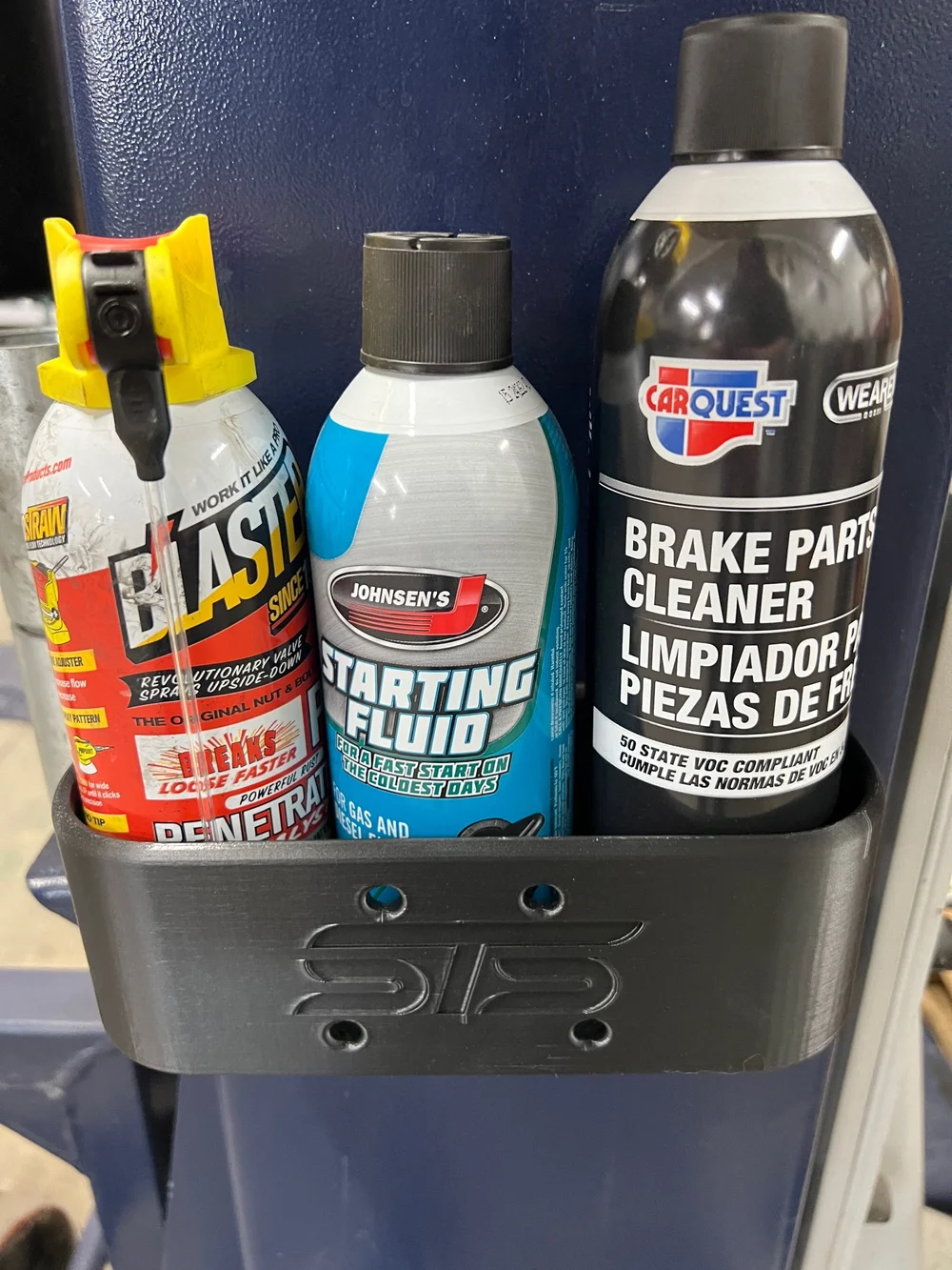 Magnetic Can Holder Brake Cleaner & Lubricant Storage STS Auto Design Magnetic Can Holder Brake Cleaner & Lubricant Storage STS Auto Design