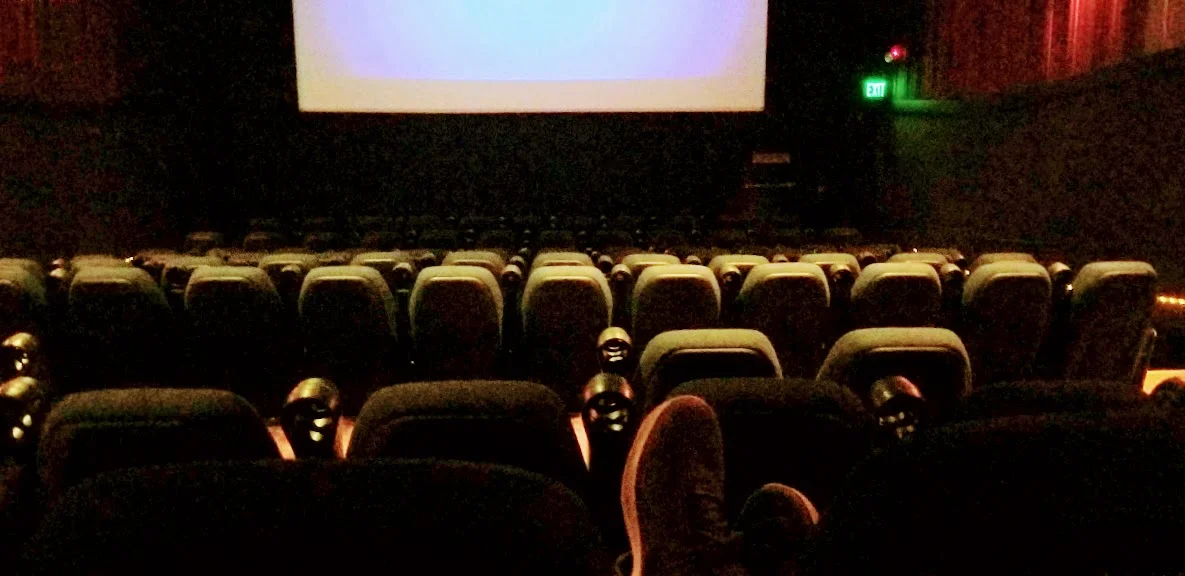 Bobby Abercrombie, in an empty auditorium during Avengers: Endgame debut weekend, for viewing of The Curse of La Llorona.