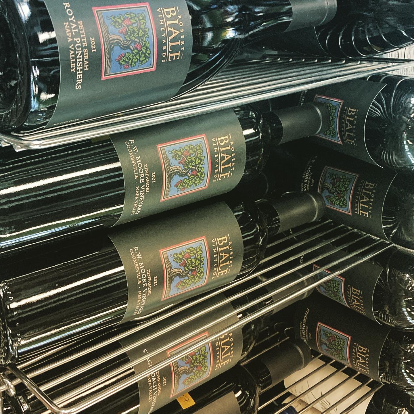 New drop from Biale Vineyards! Royal Punisher Petite Syrah, RW Moore Zin, and Stagecoach Zin!