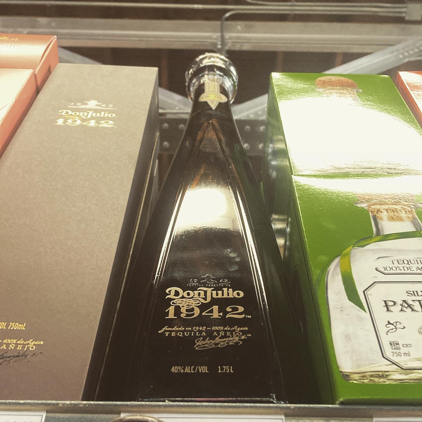 Don Julio 1942 1.75s are here. This bottle is a beast.