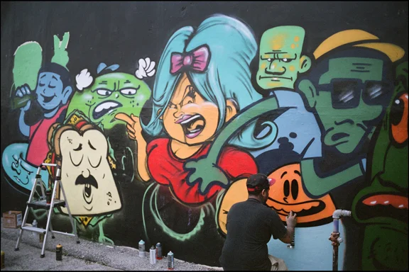 JUNK at work, Wynwood.