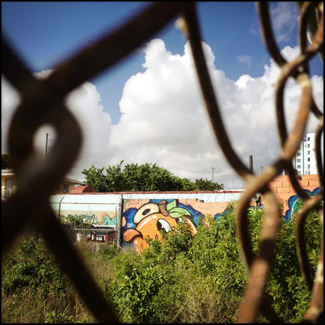 The ever present ATOMIK orange sighting on NW 36th Street in Miami.