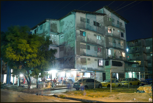Chorilo at night.