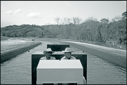 Pilots navigate the replica Culebra Cut at the Summit Training Grounds. April 2016.