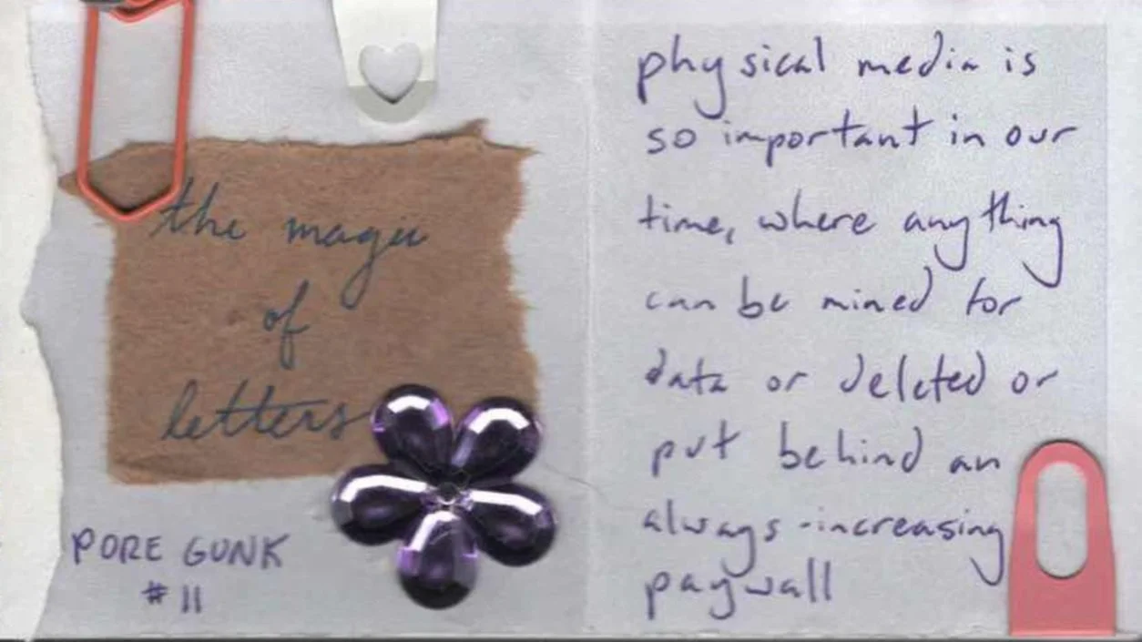 Pore Gunk Issue #11: The Magic of Letters