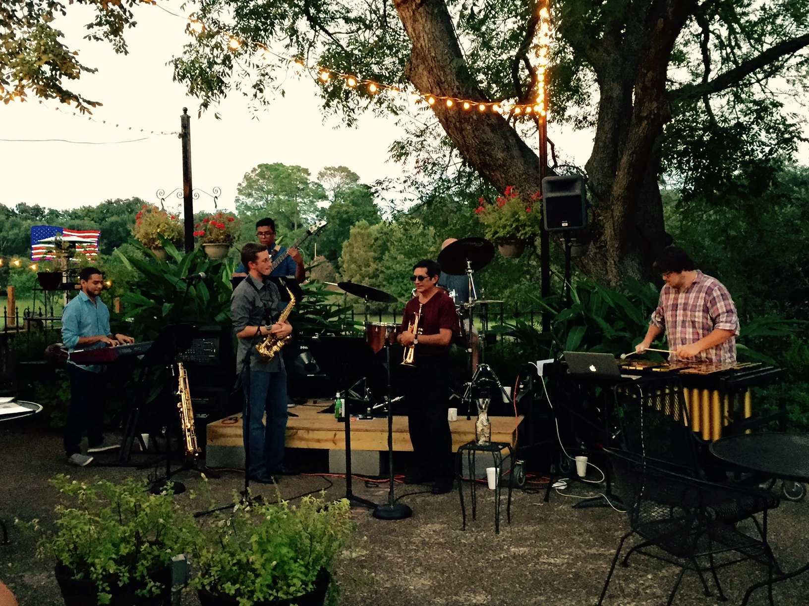  Forsyth Jazz Collective at Maglieaux's on the Cane - Fall 2015 