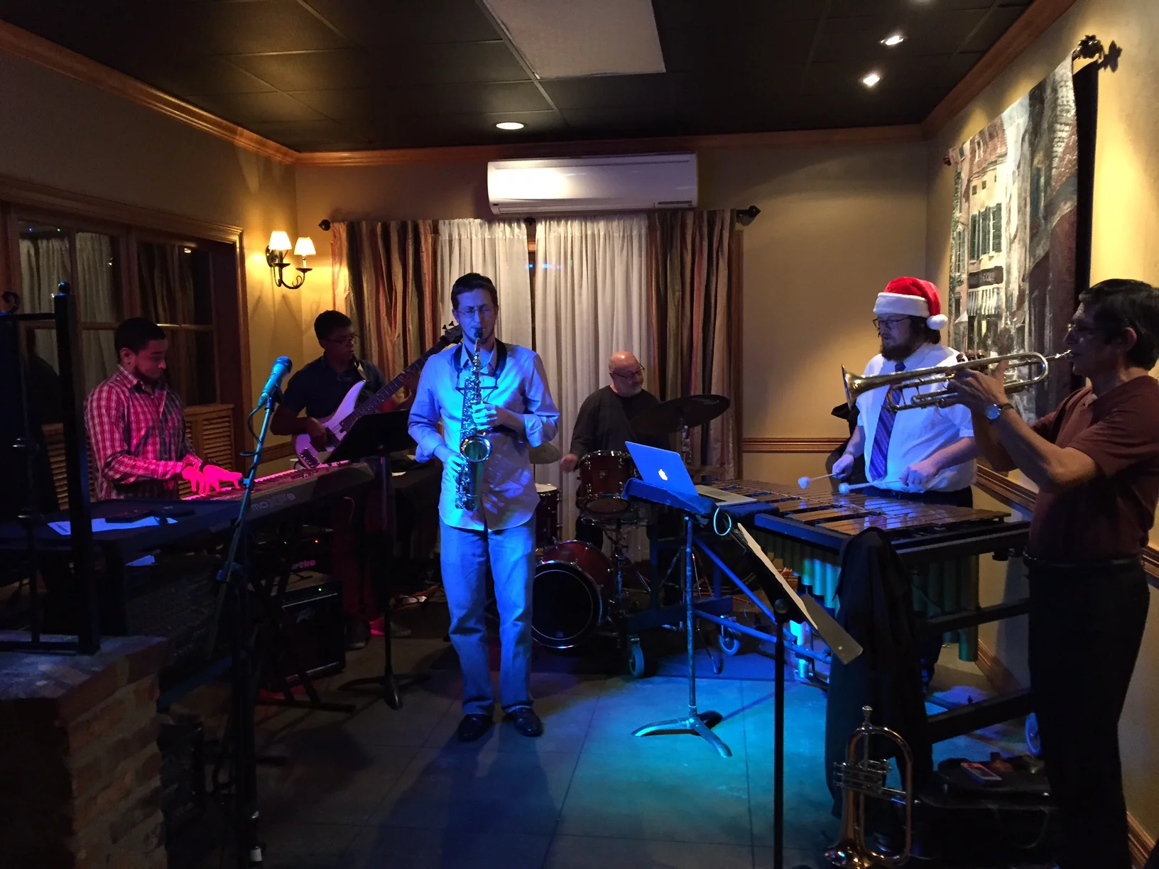  Forsyth Jazz Collective at Maglieaux's on the Cane - December 2015 