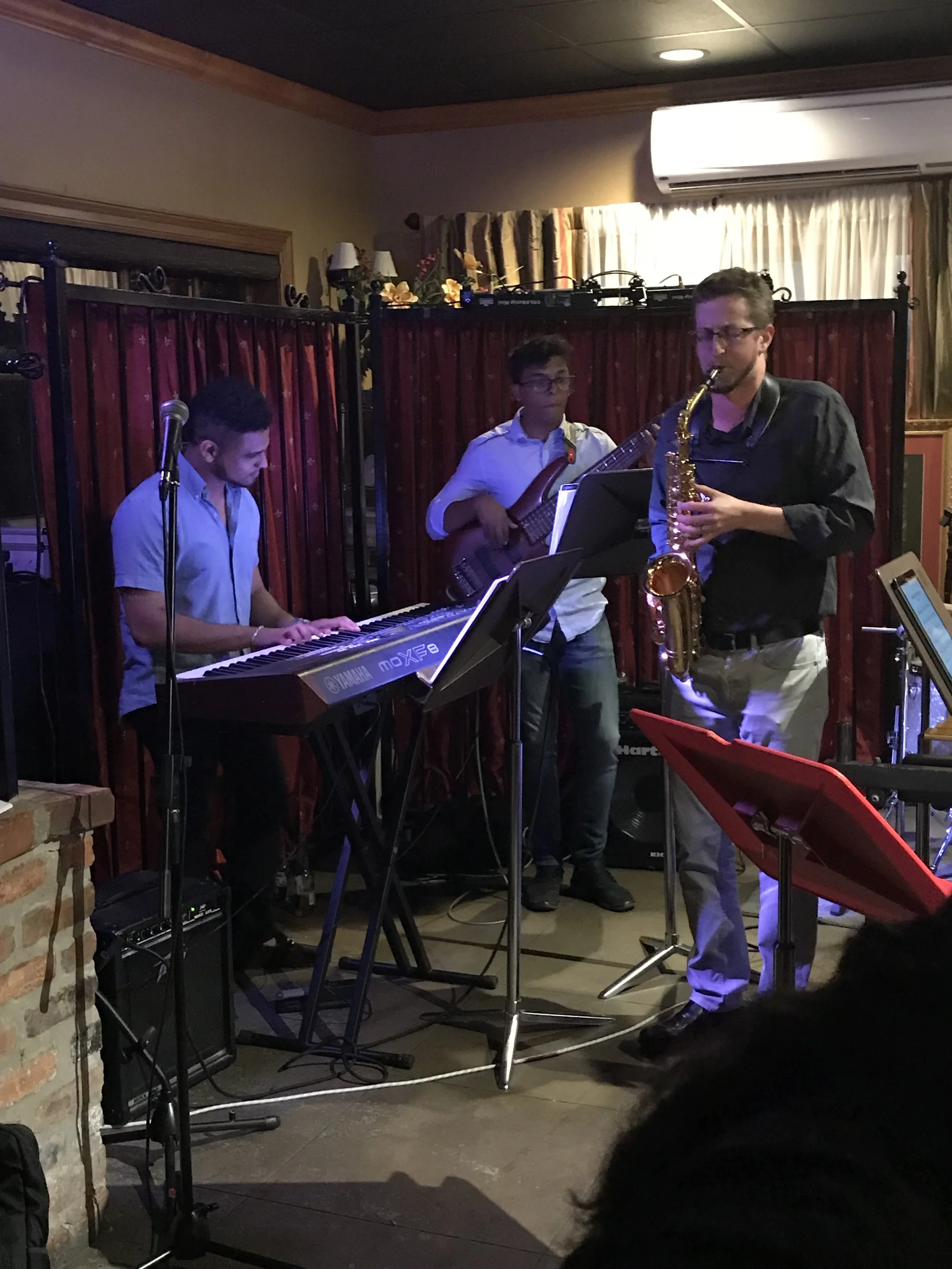 Forsyth Jazz Collective 2018 with Ronald Rodriguez and Jose Colon