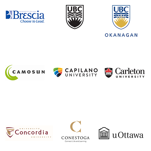 Receive prolific brand recognition at over 80 schools
