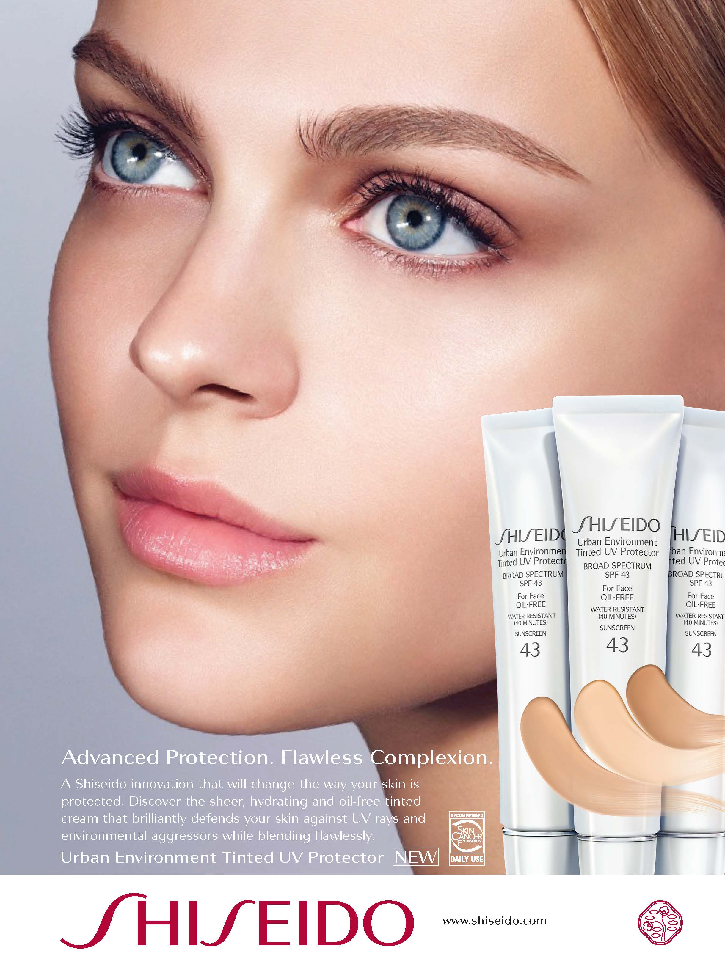 Shiseido Urban Environment Advertising