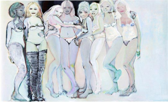 Marlene Dumas 'We Were All in Love with the Cyclops' 1997