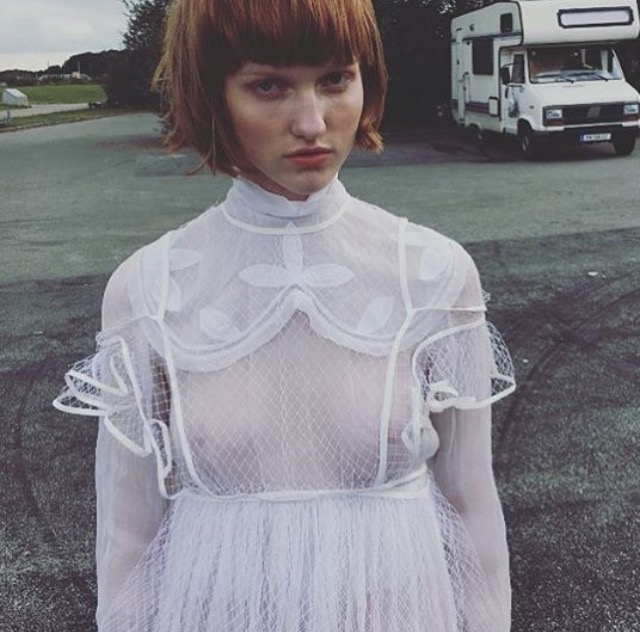 dress by cecilie bahnsen