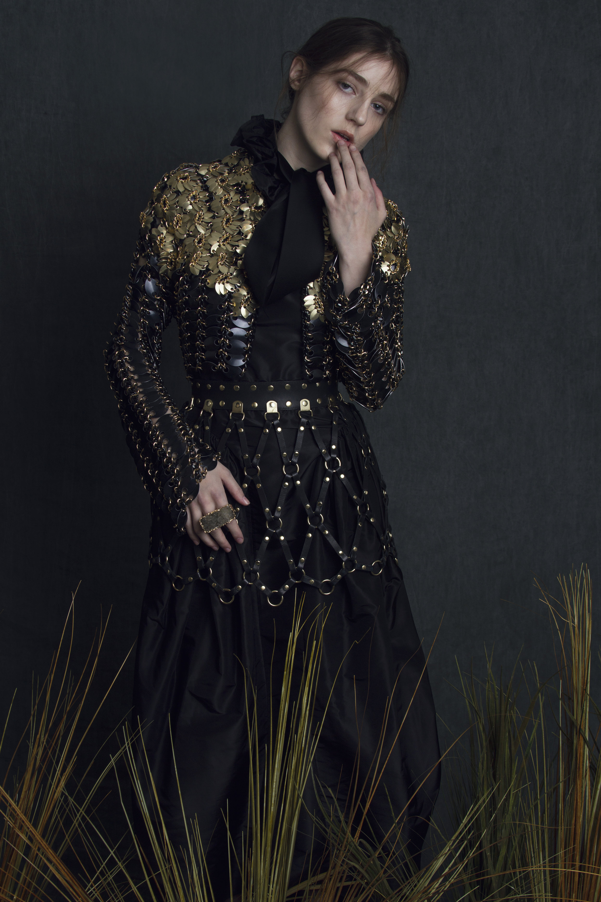 Copy of Ladygunn singer Birdy fashion editorial shoot featuring kelsey randall gown zana bayne