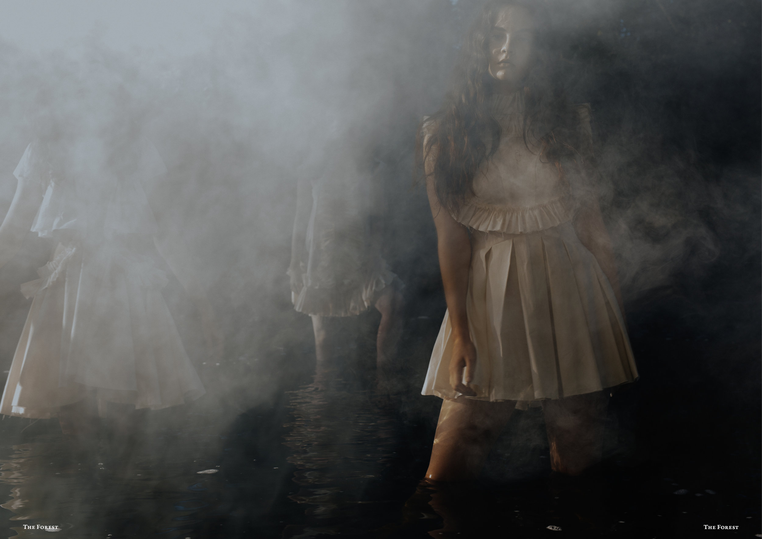 kelsey randall spencer ostrander smoke on the water the forest magazine bespoke muslin collection
