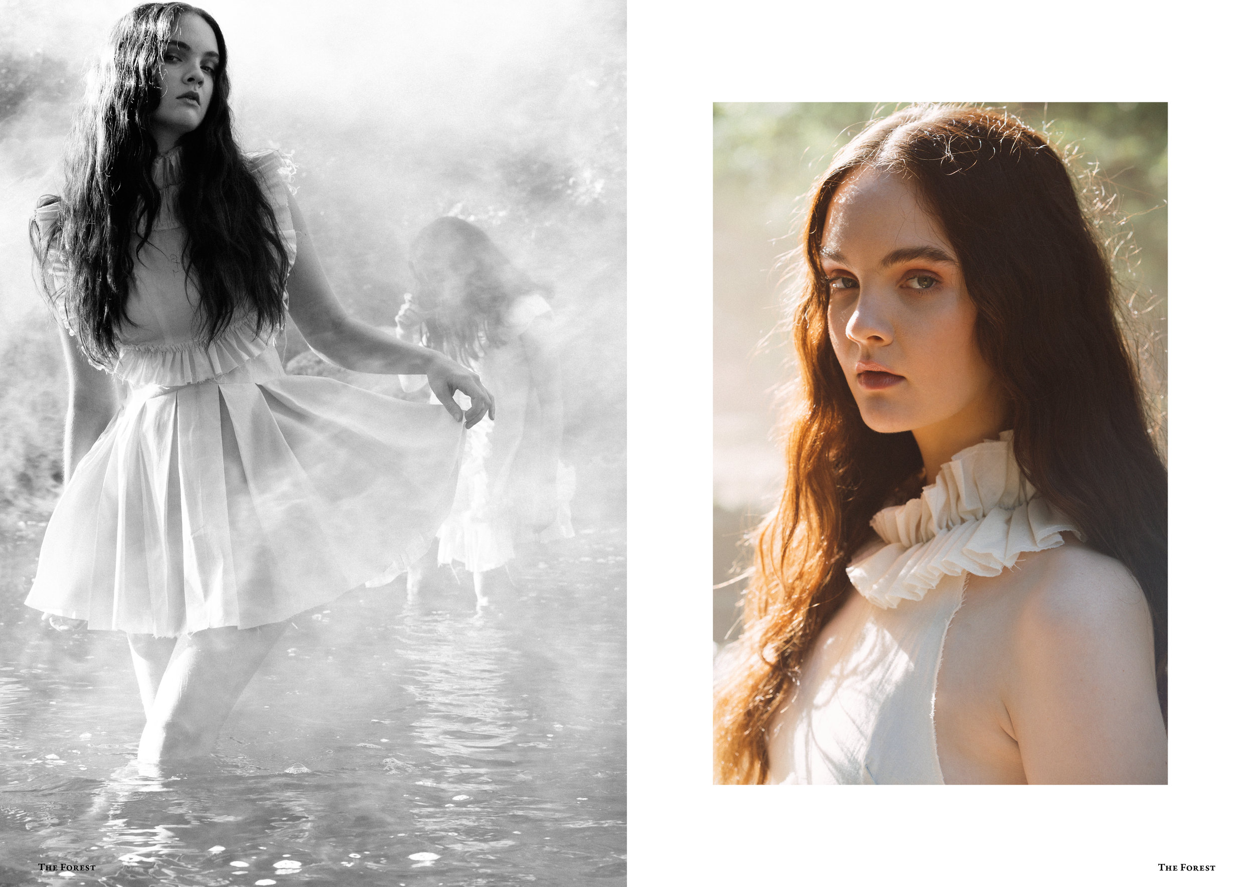 kelsey randall smoke on the water lucia roberts the forest magazine spencer ostrander bespoke muslin collection