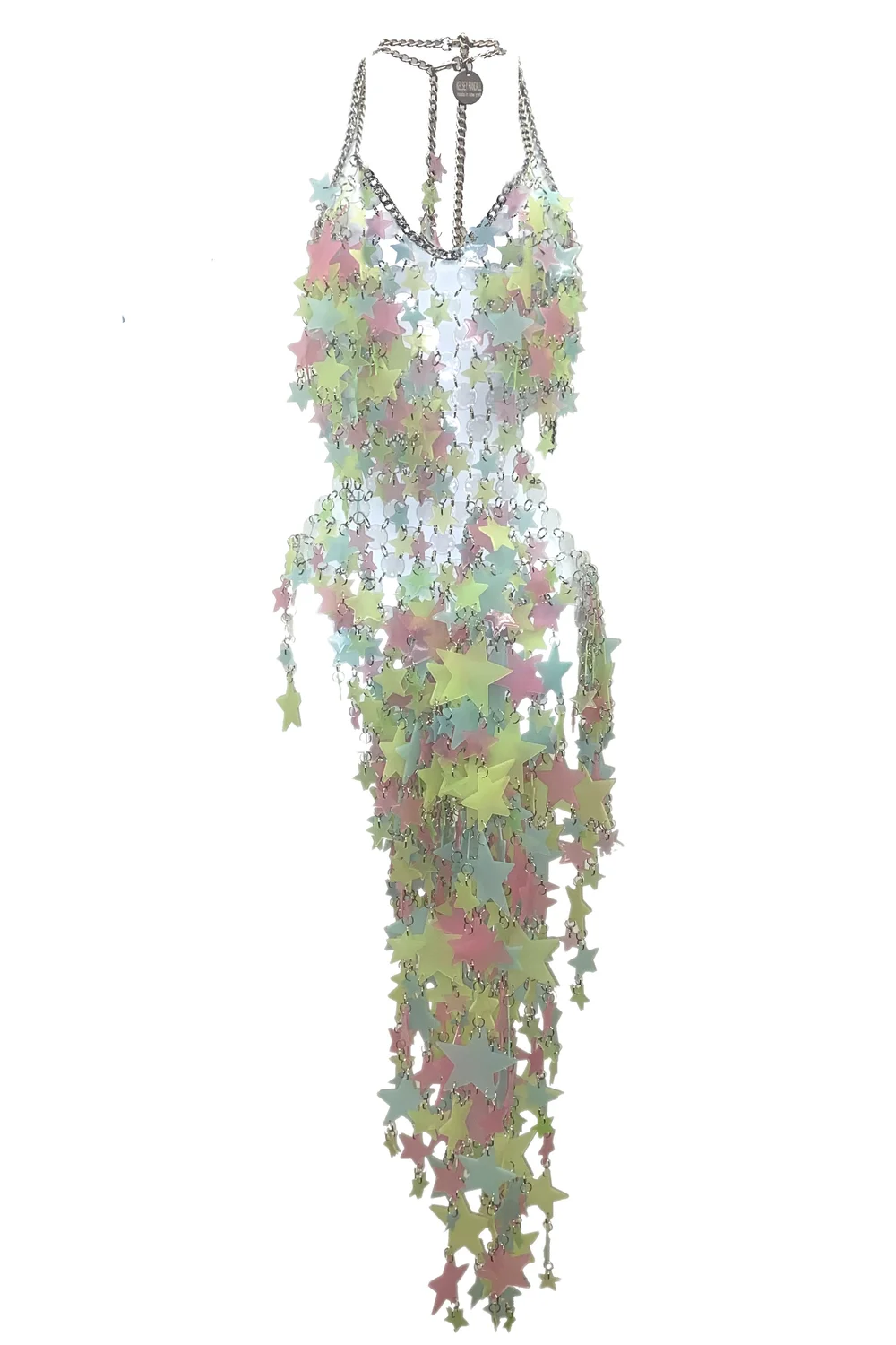 KELSEY RANDALL - shop all collections - MADE TO ORDER - STAR glow in the dark dress KELSEY RANDALL - shop all collections - MADE TO ORDER - STAR glow in the dark dress