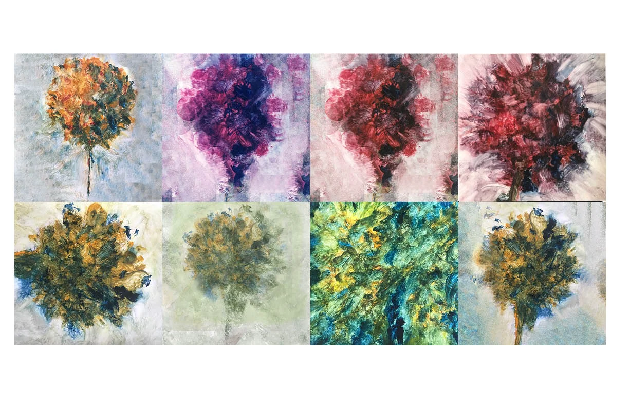 Bouquet gallery water color 2014 2019