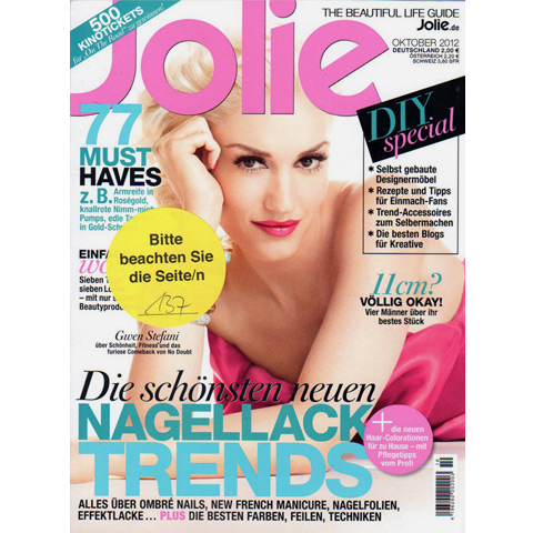 Jolie, 2012