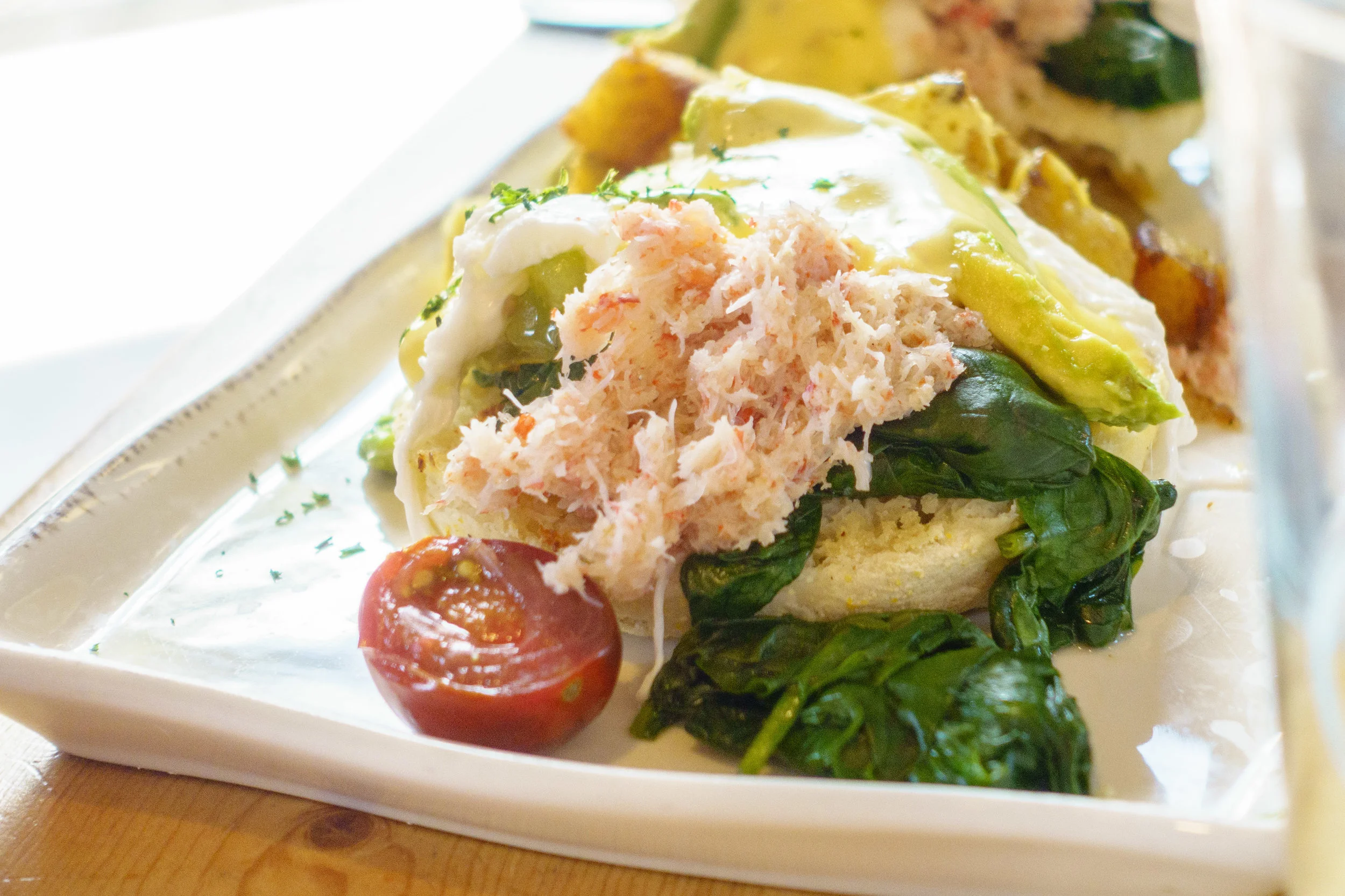 Crab Benedict