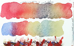 WATERCOLOR TECHNIQUE + COLOR THEORY, LEVEL 100 four week class | monthly on tuesdays + wednesdays
