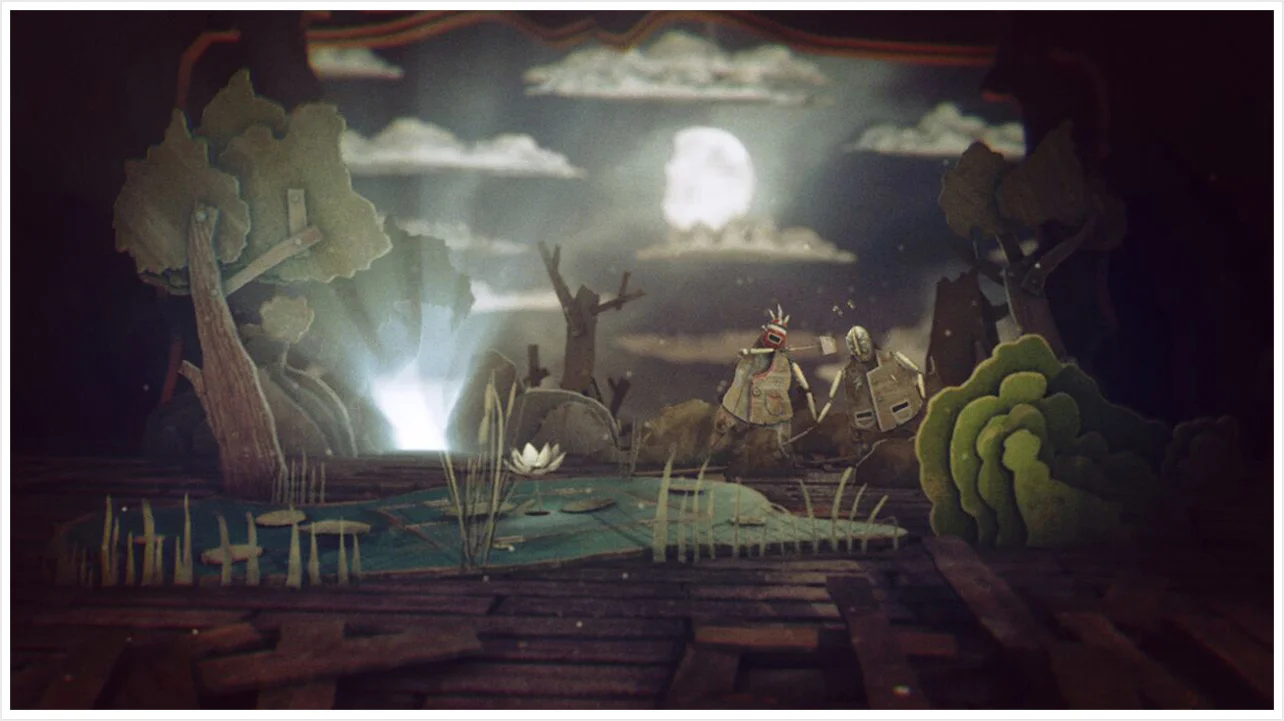 Fire Around the Lotus music video still 01