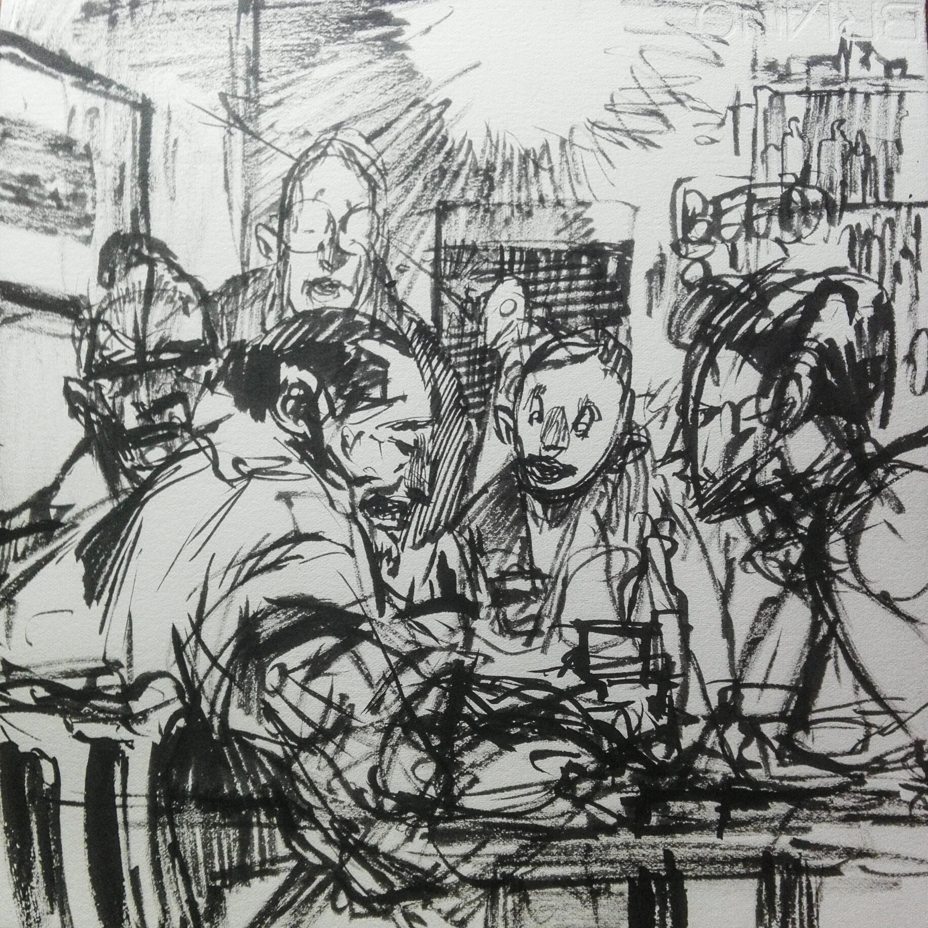 Second preparatory skecth