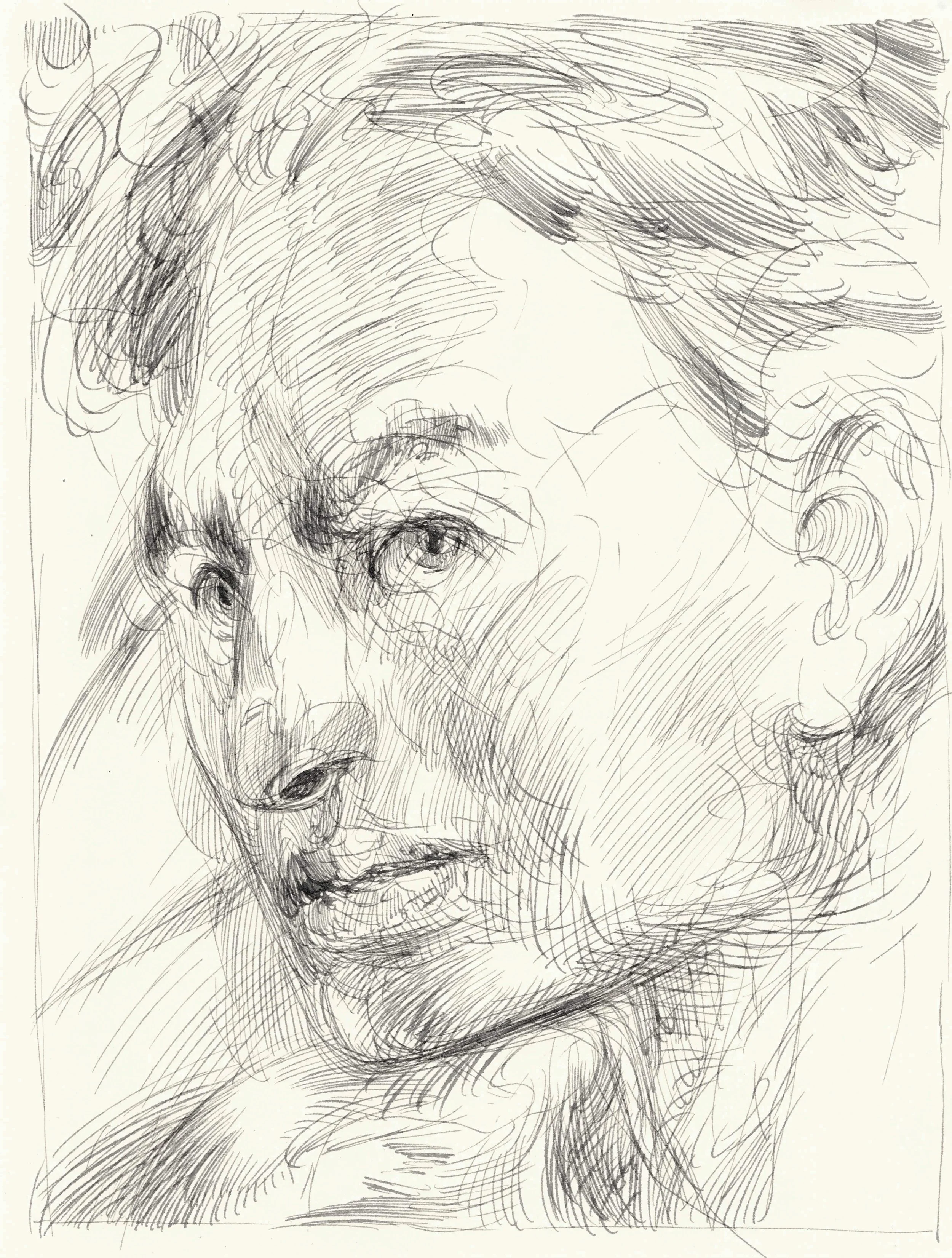 DIBUJO ORIGINAL, S/T. Tinta china sobre papel archivable, 28x21 cm, 2026