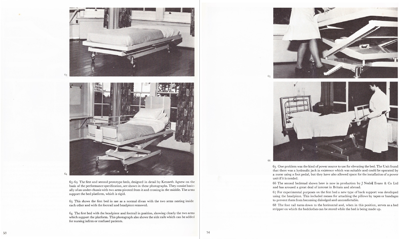 A double-page from Industrial Design and the Community (Baynes 1967).