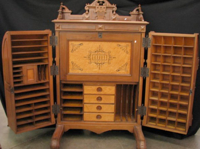 The Wooten desk above sold at Wycliff Auctioneers in January of 2014 for over $10,000 (including premium), a modest price for the promise of Vexation Spared!